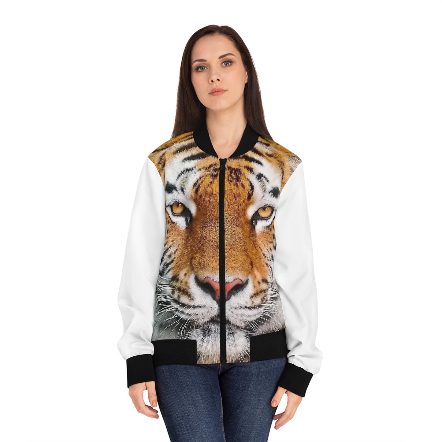 Woman's Tiger Bomber Jacket