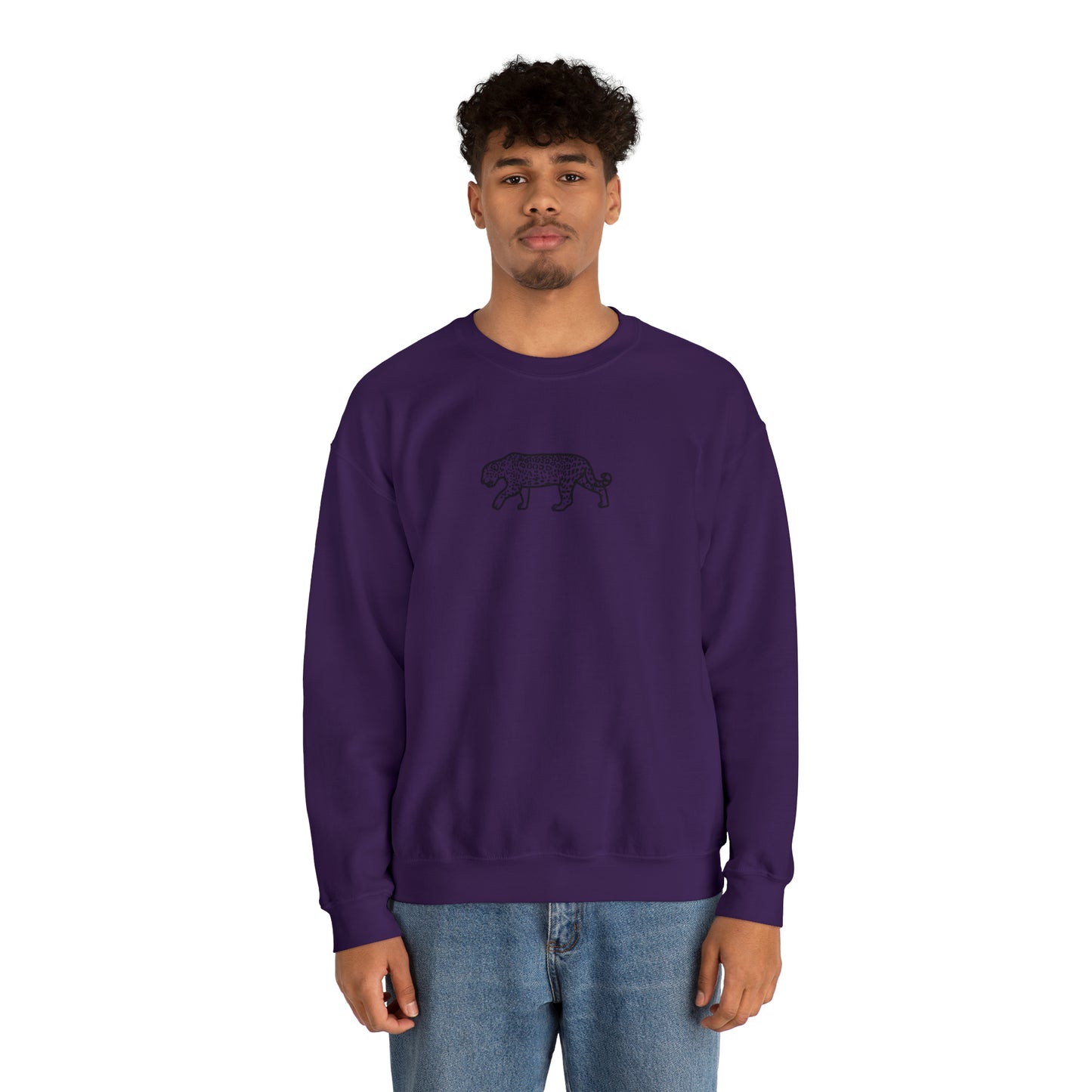 Jaguar Outline Heavy Sweatshirt