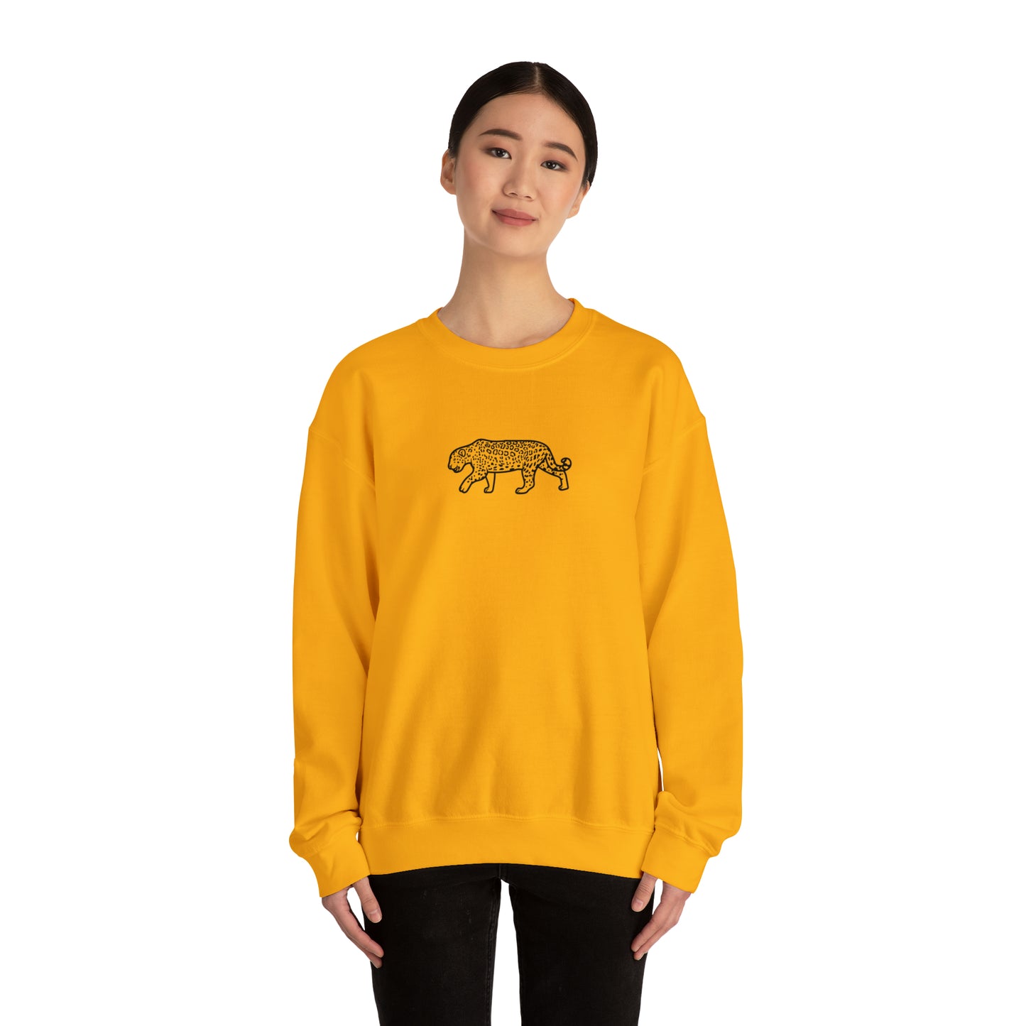 Jaguar Outline Heavy Sweatshirt