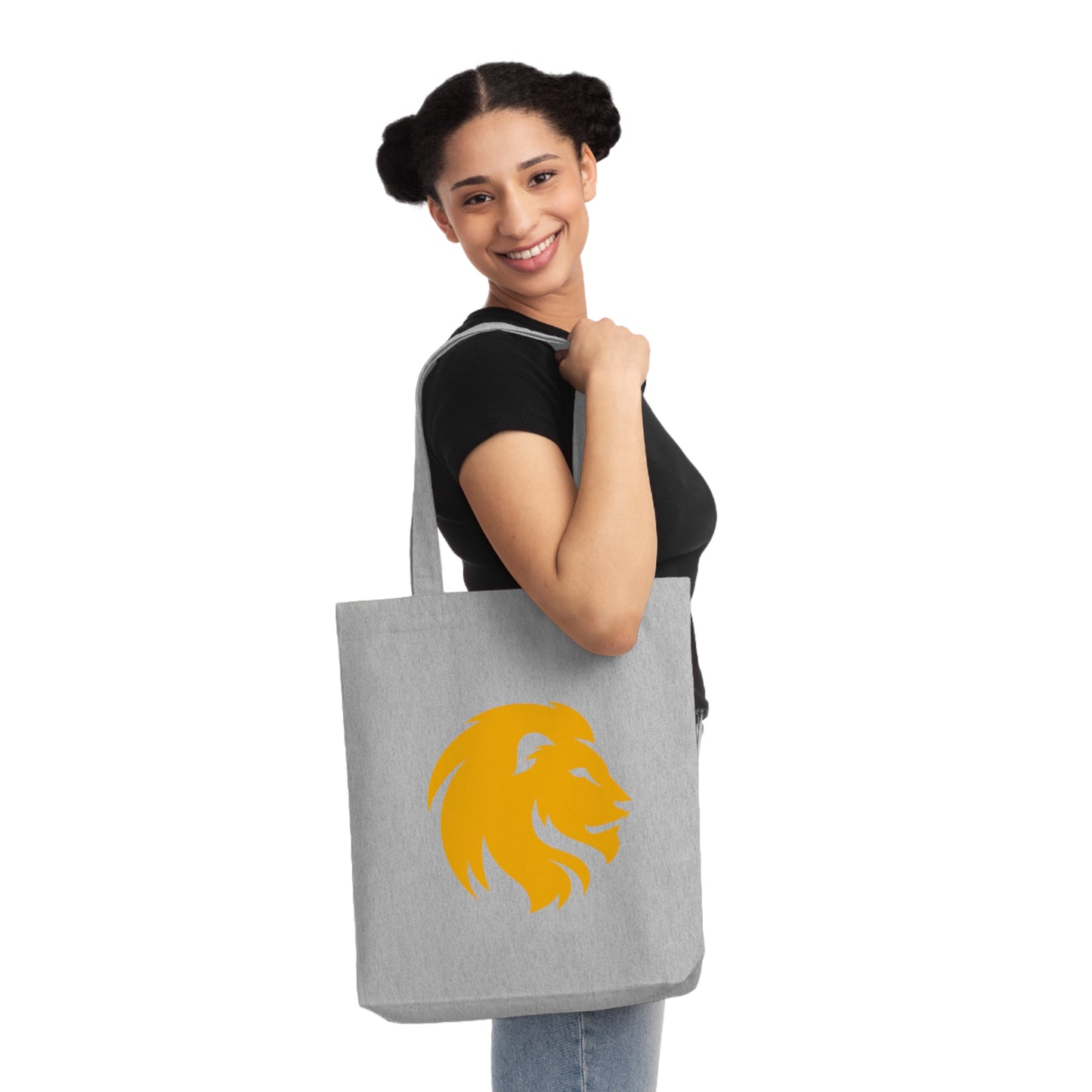 Regal Lion Recycled Materials Woven Tote Bag