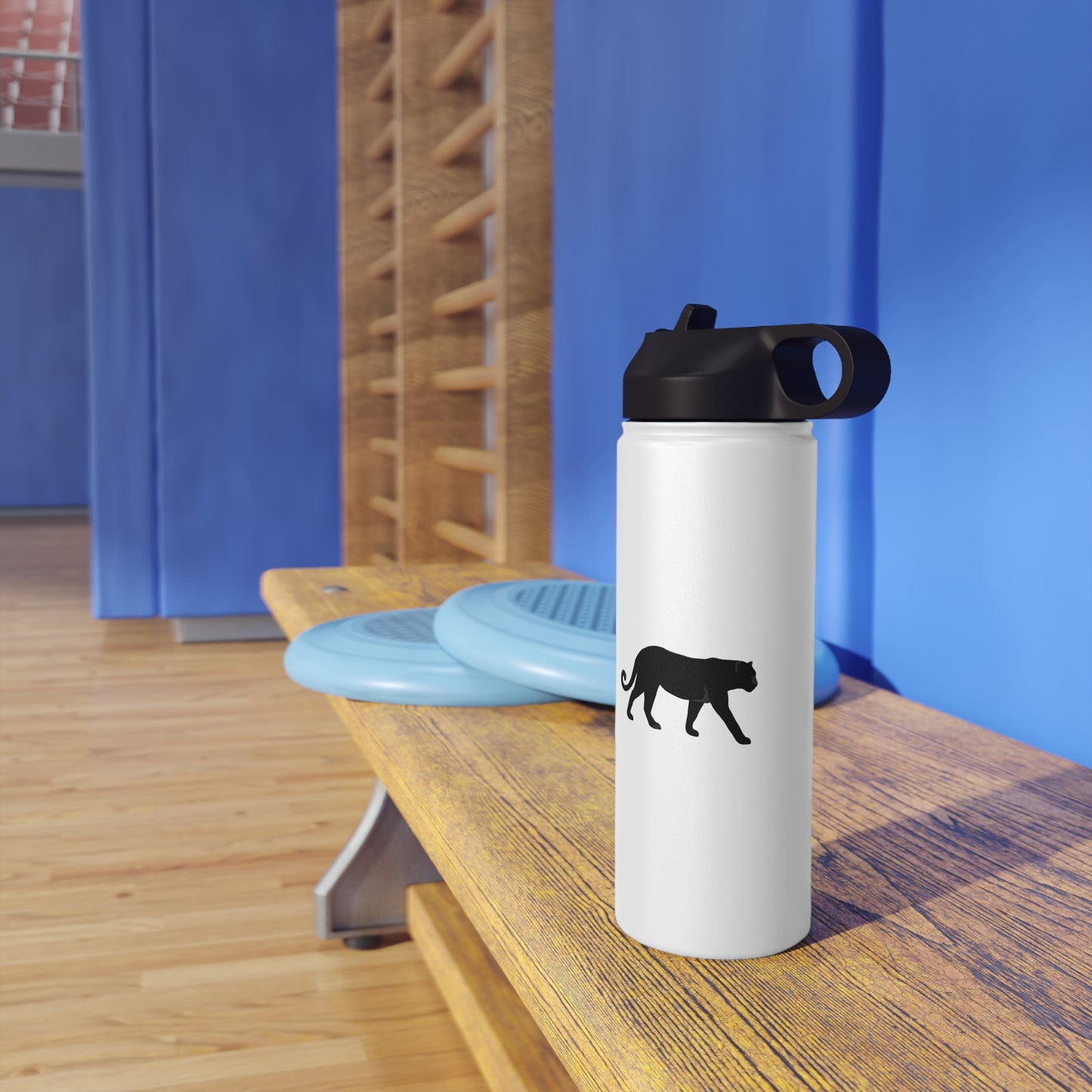 Black Panther Stainless Steel Water Bottle