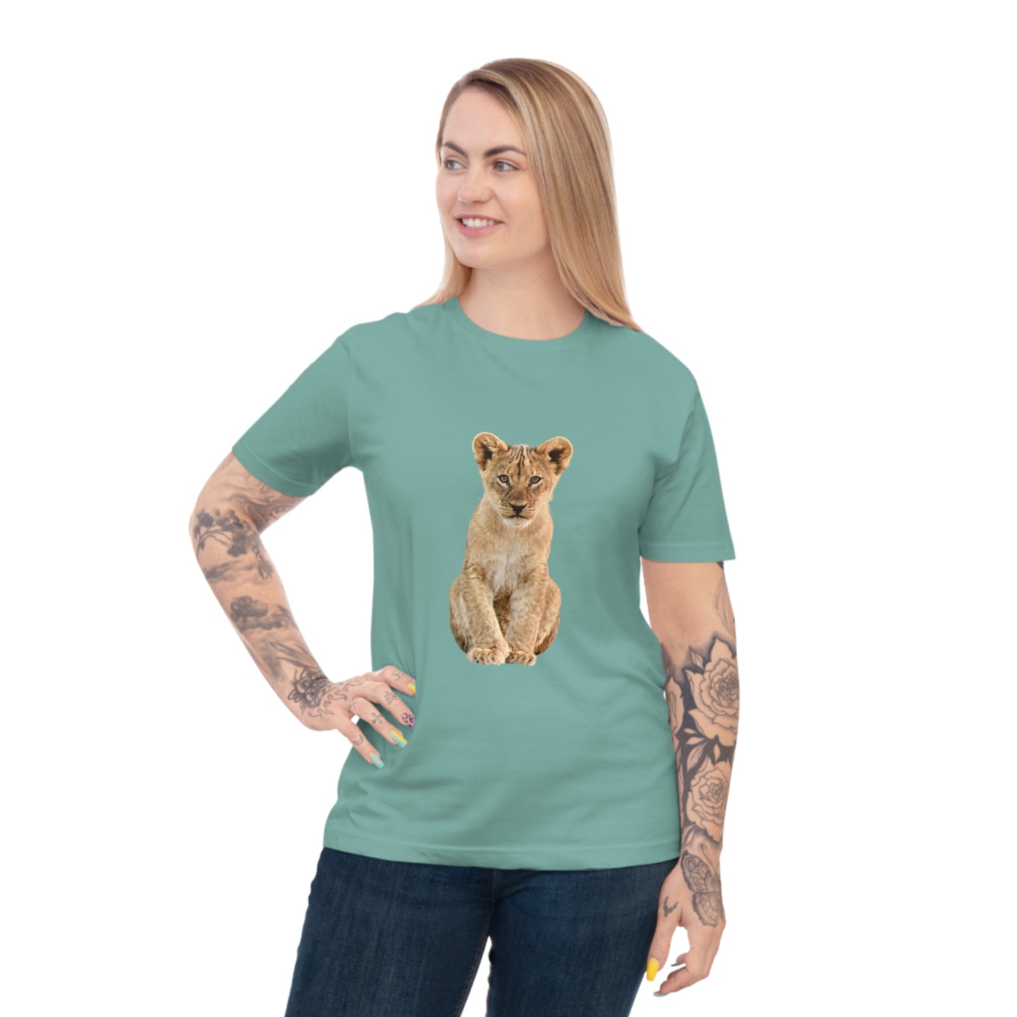 Organic Cotton Baby Lion Cub Jersey Shirt