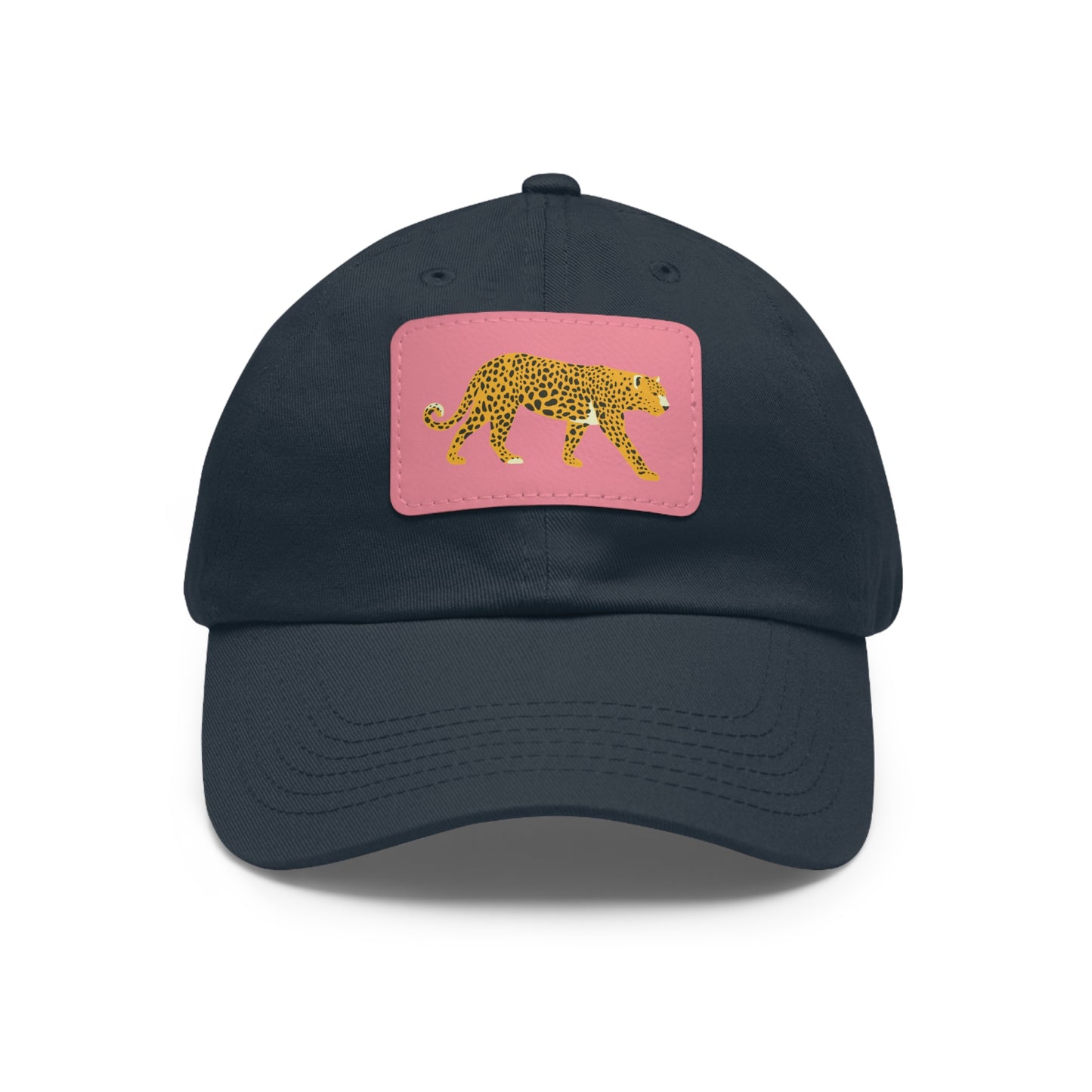 Leopard Crossing Patch Baseball Dad Hat