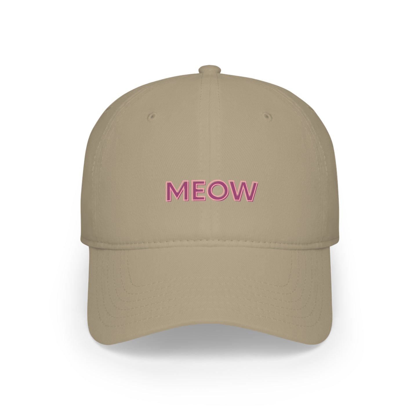 Meow Dad Hat Baseball Cap