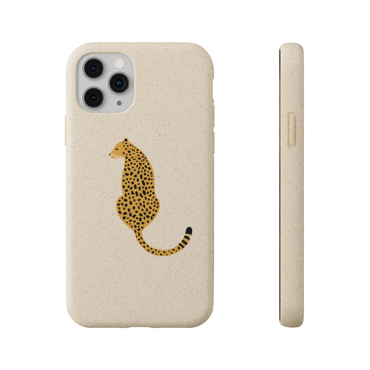 Leopard Tail Biodegradable Phone Case