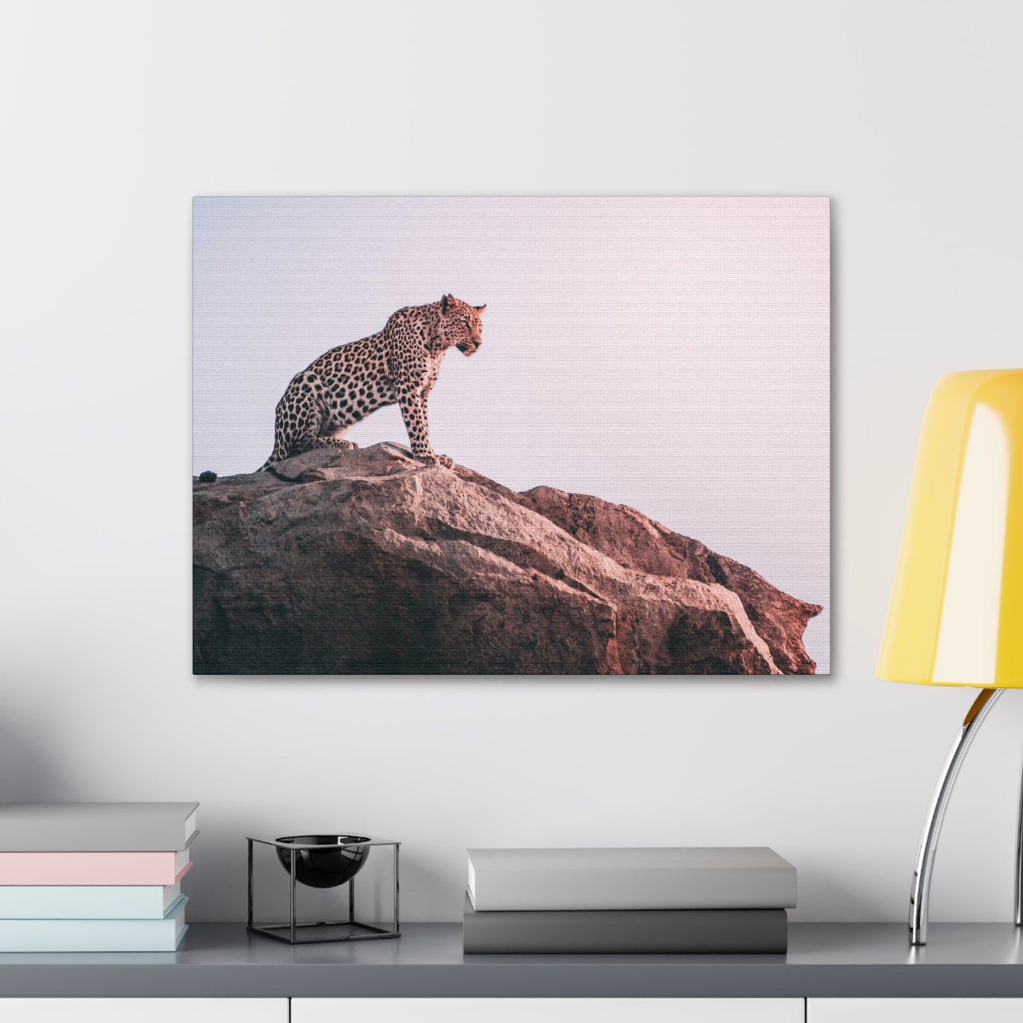 Alpha Cat Canvas Wall Art