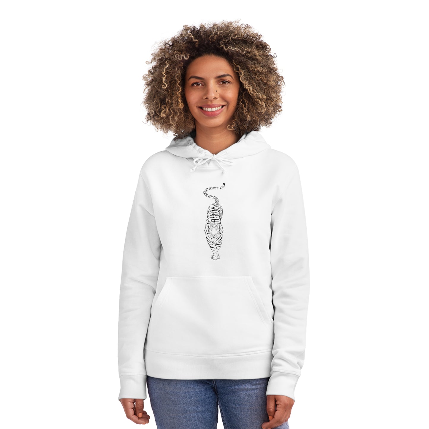 Tiger Tail Organic Hoodie Sweatshirt