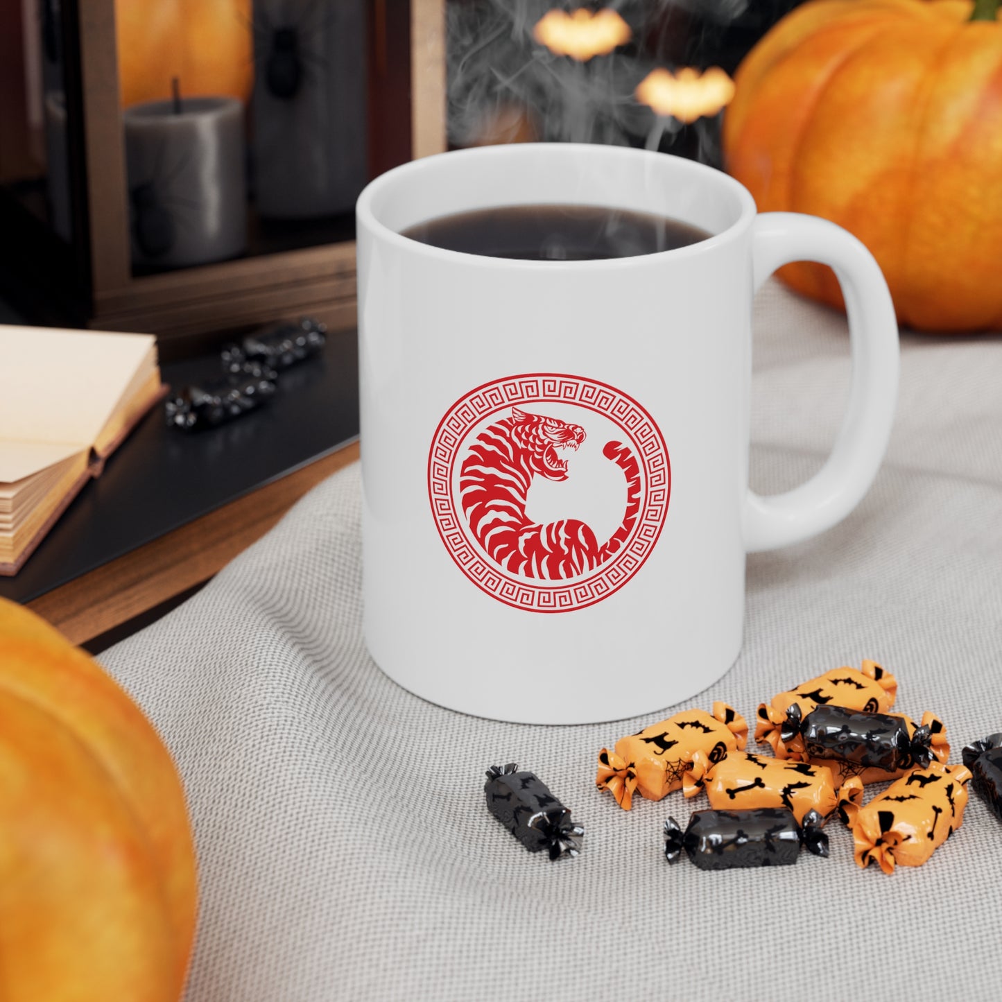 Eternal Tiger Ceramic Coffee Mug Cup