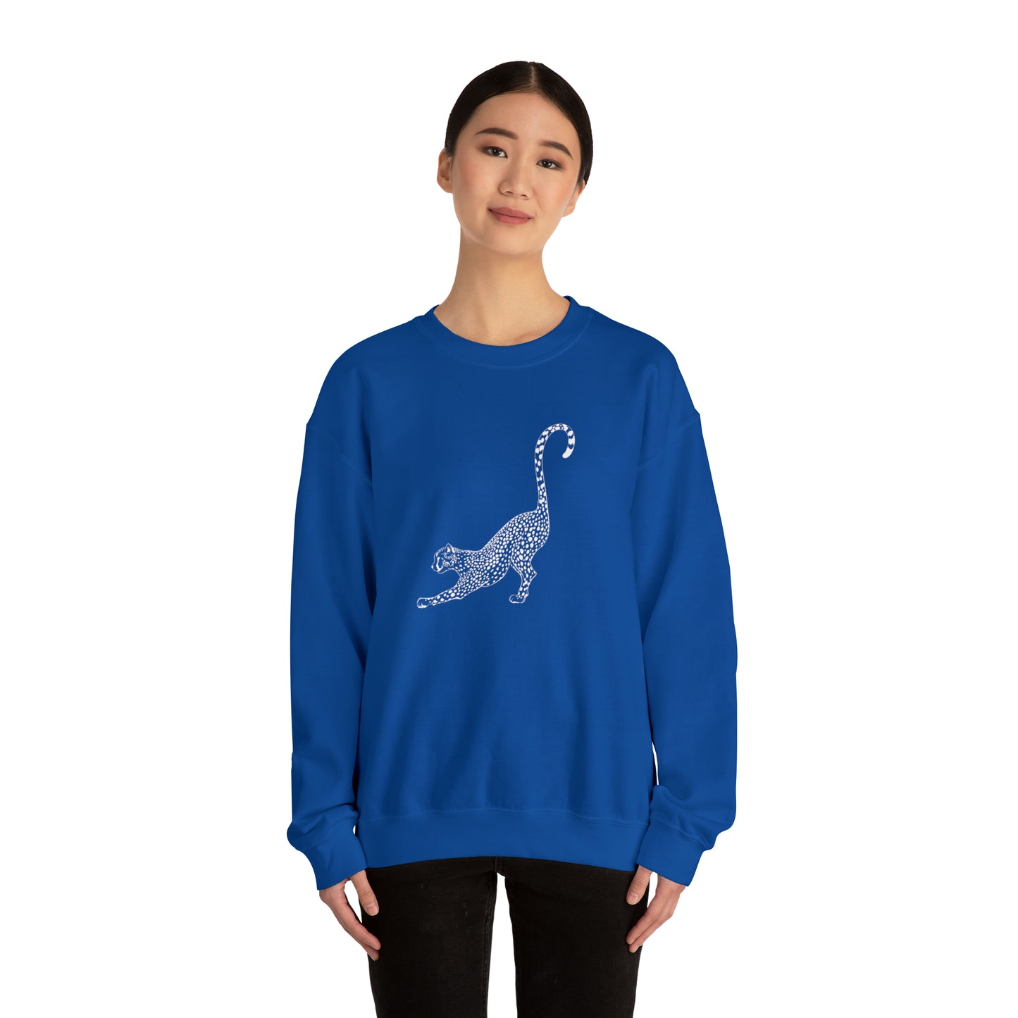 Leopard Stretch Heavy Sweatshirt