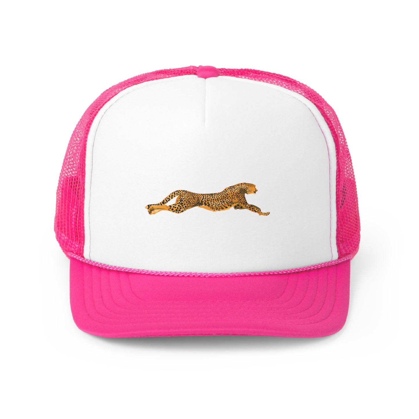 Cheetah Leap Trucker Mesh Hat