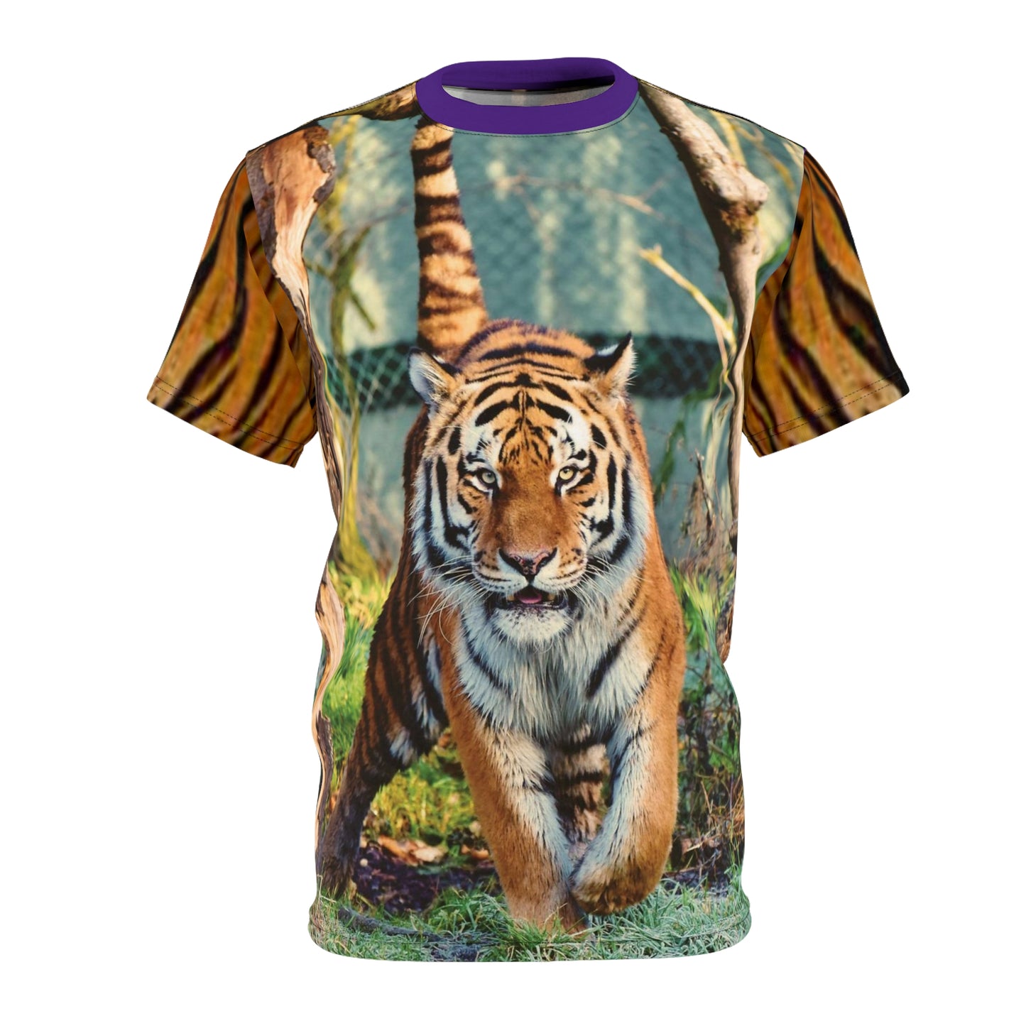 Royal Tiger Purple Collar T-Shirt