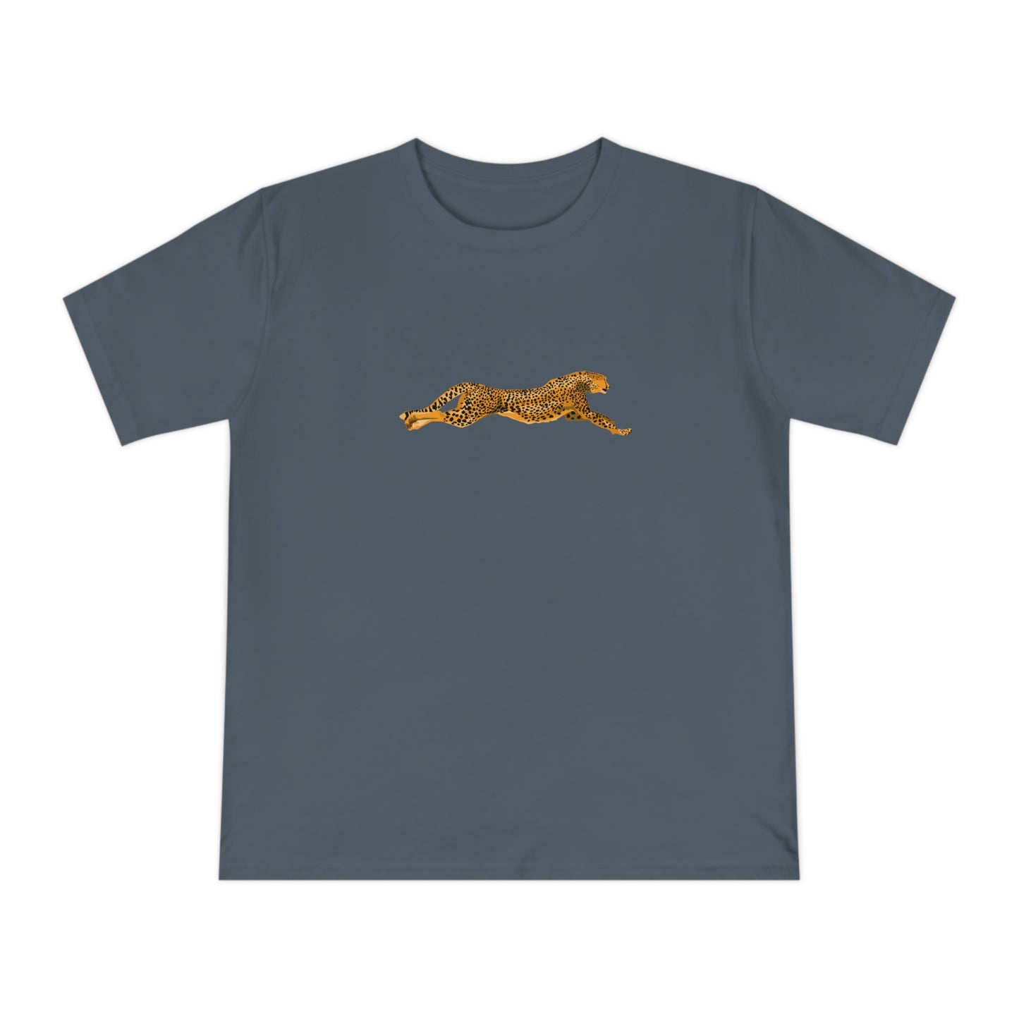 Cheetah Leap Organic Cotton T-shirt