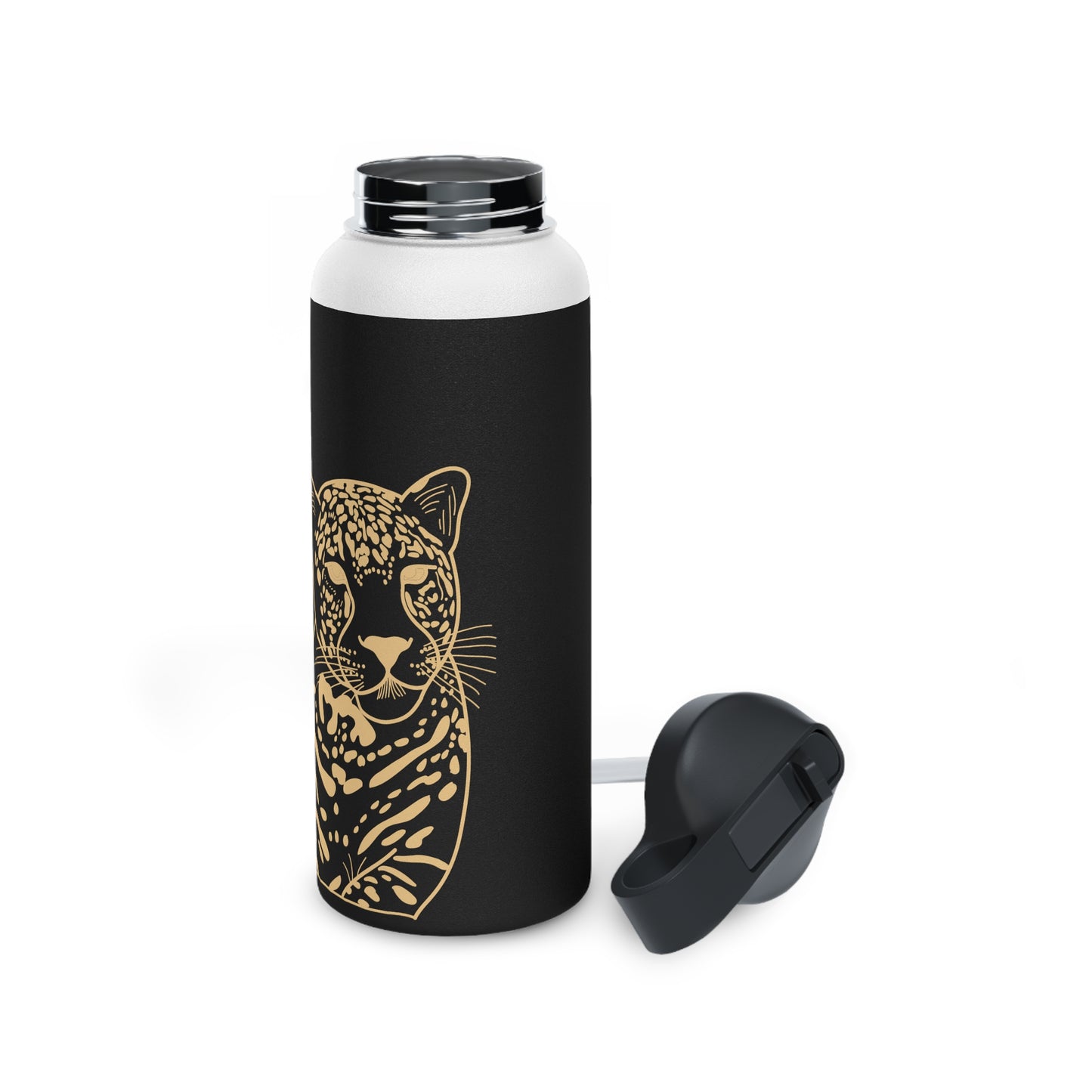 Cool Cat Stainless Steel Water Bottle