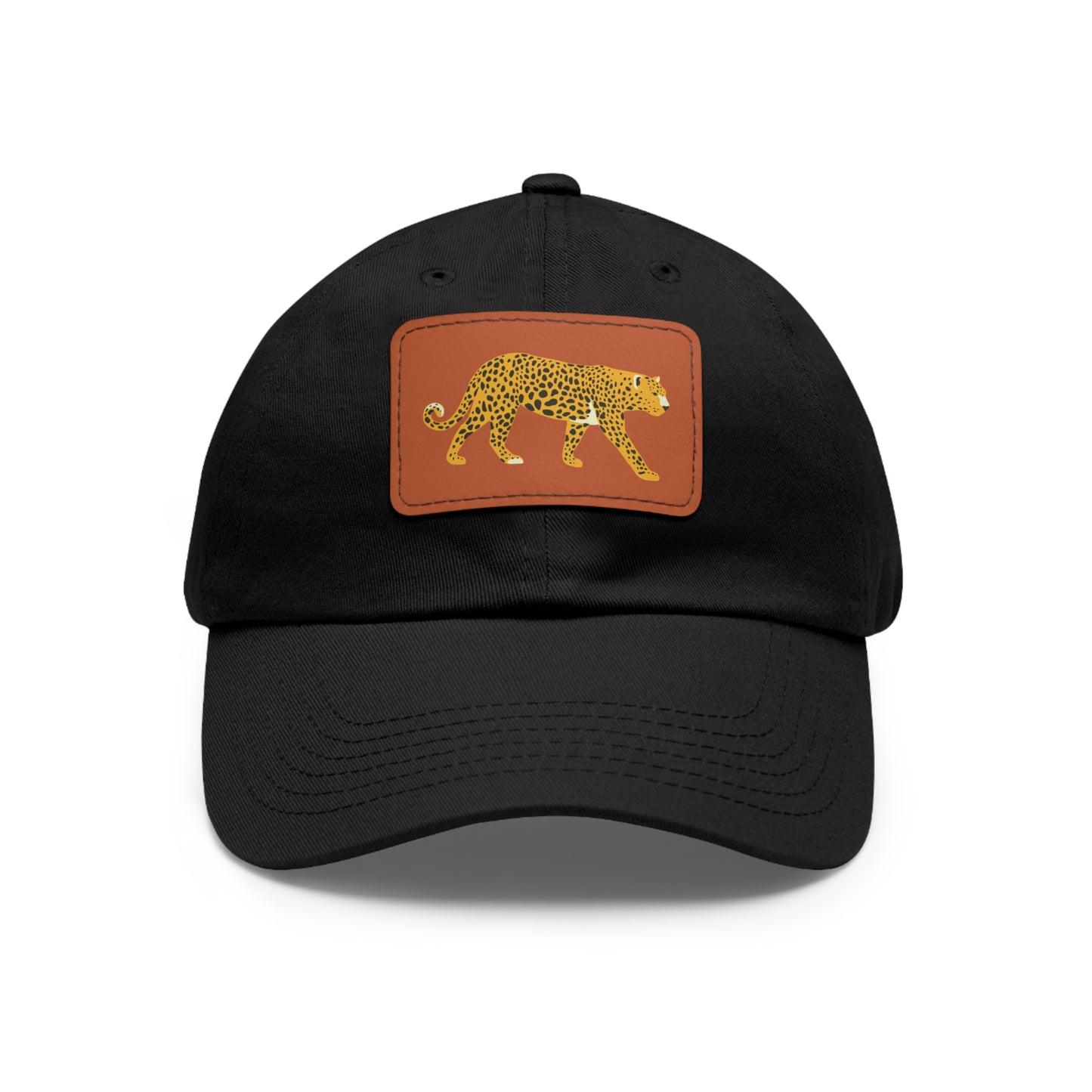 Leopard Crossing Patch Baseball Dad Hat