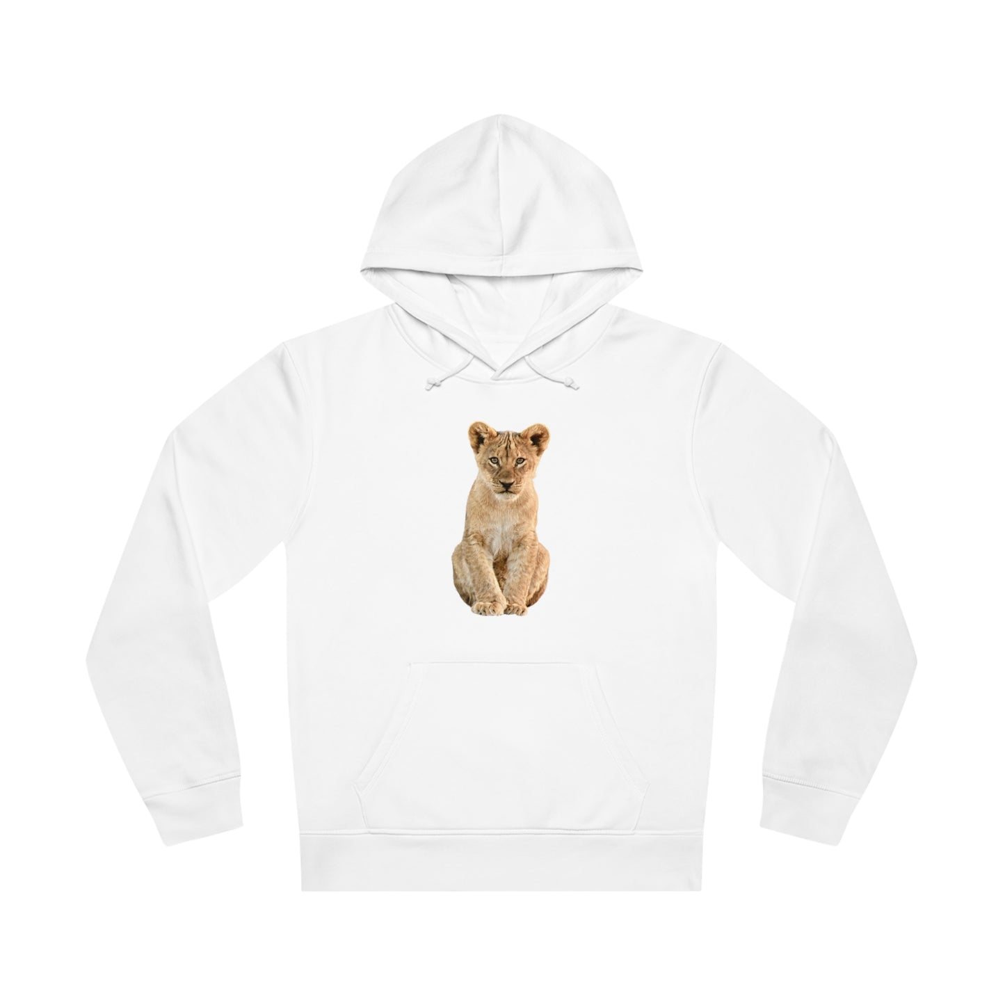 Organic Cotton Baby Lion Cub Hoodie Sweatshirt