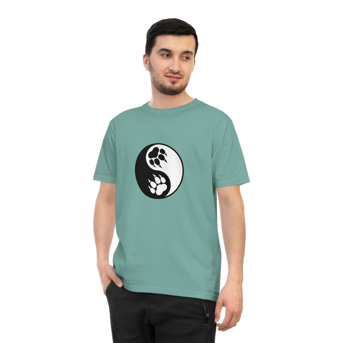 Yin Yang Paw Organic Cotton Jersey T-shirt