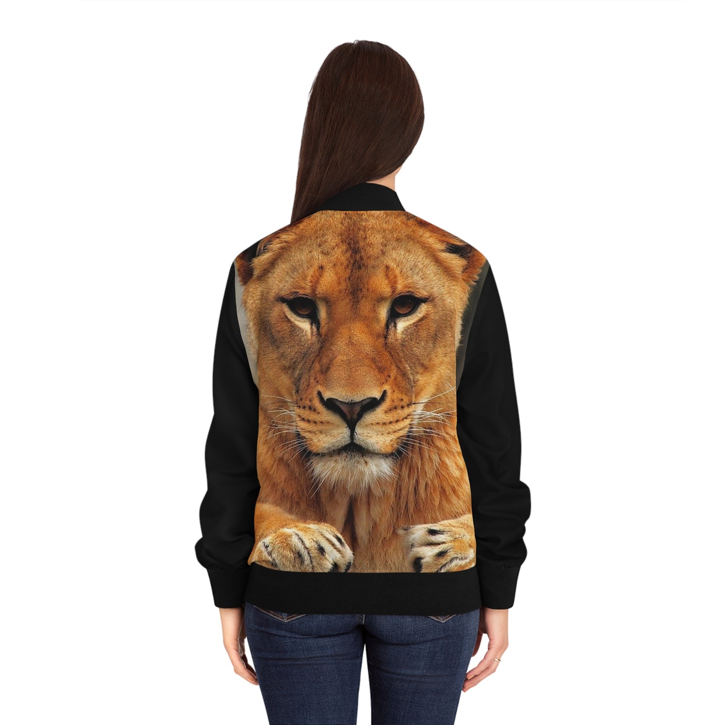 Woman's Lioness Bomber Jacket