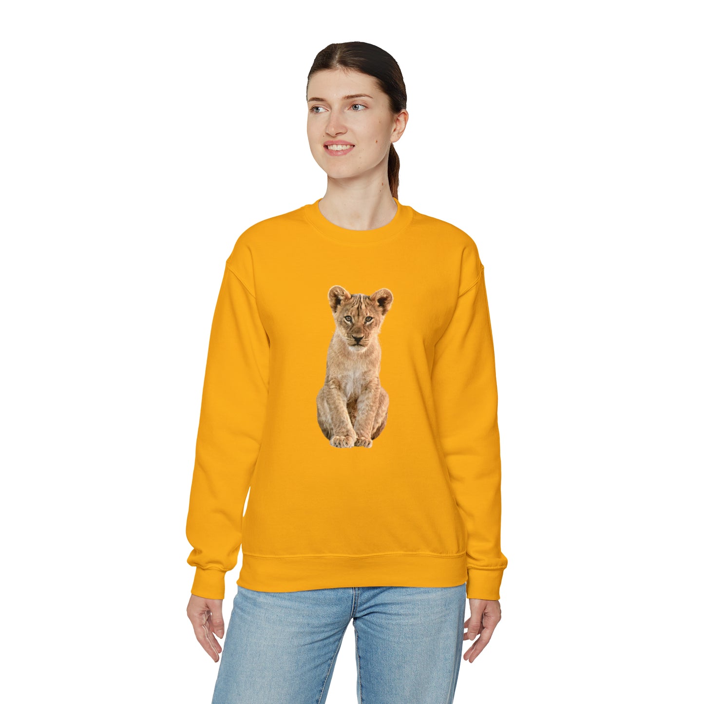 Baby Lion Cub Heavy Sweatshirt