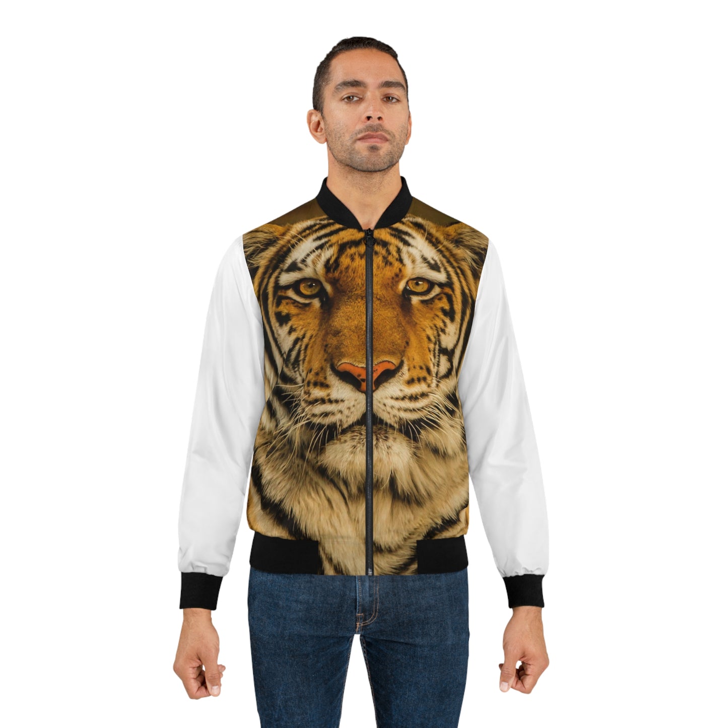 Mens Tiger Bomber Jacket