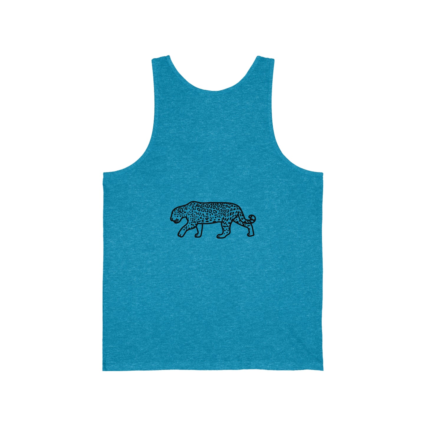 Jaguar Outline Jersey Tank Top Shirt