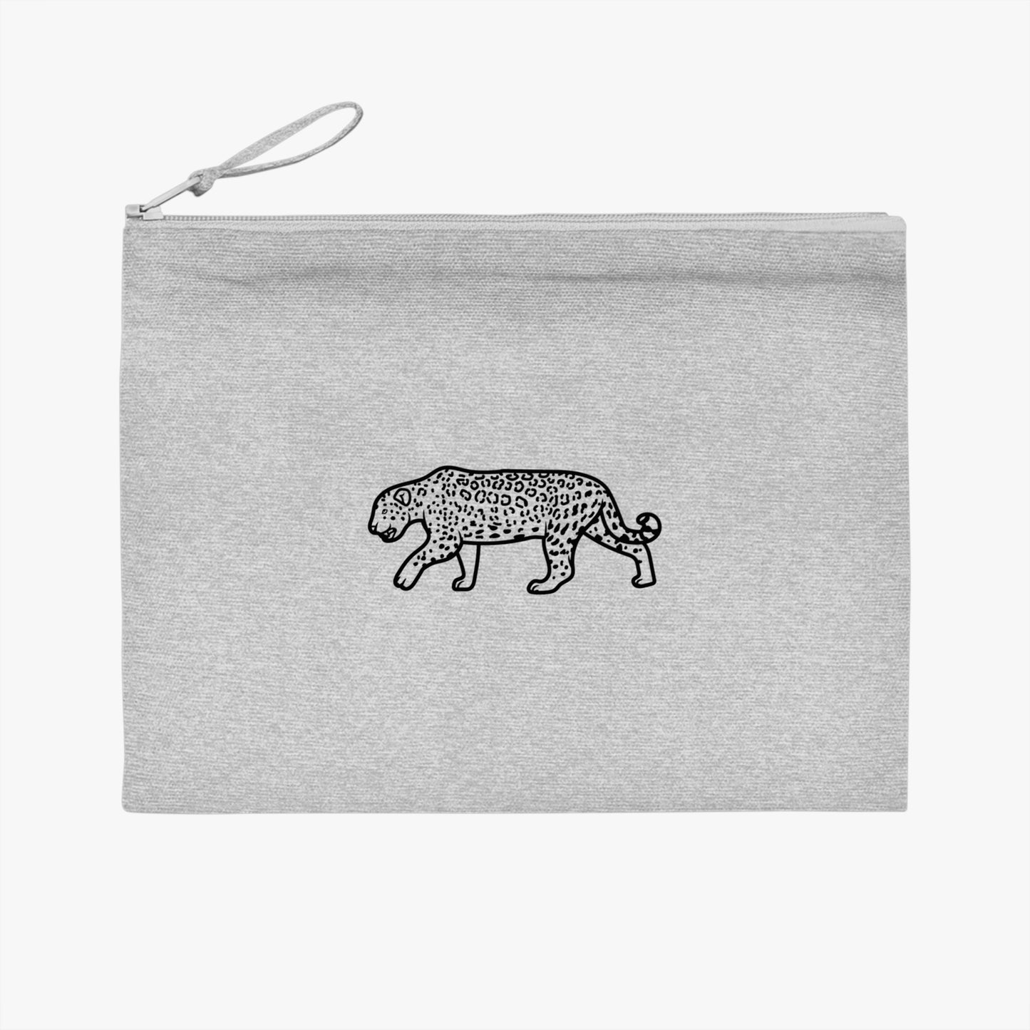 Jaguar Outline Eco-Material Pencil Bag