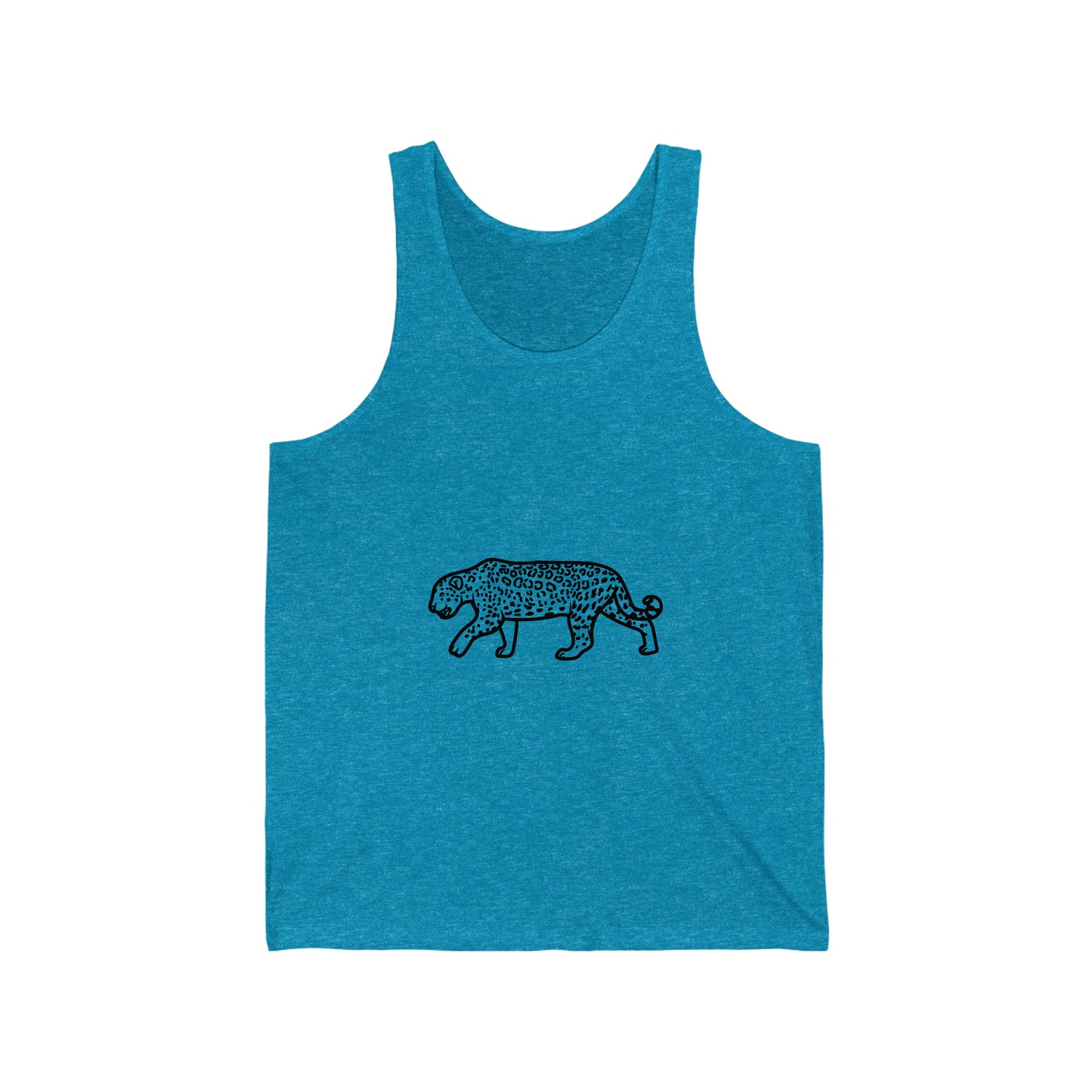 Jaguar Outline Jersey Tank Top Shirt