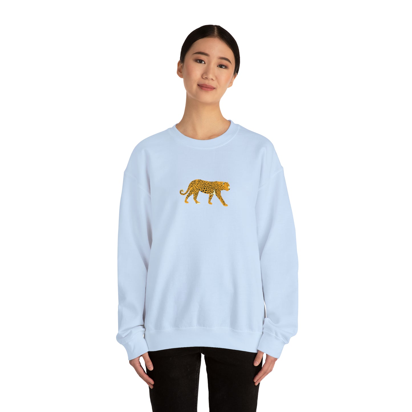 Leopard Crossing Heavy Sweatshirt