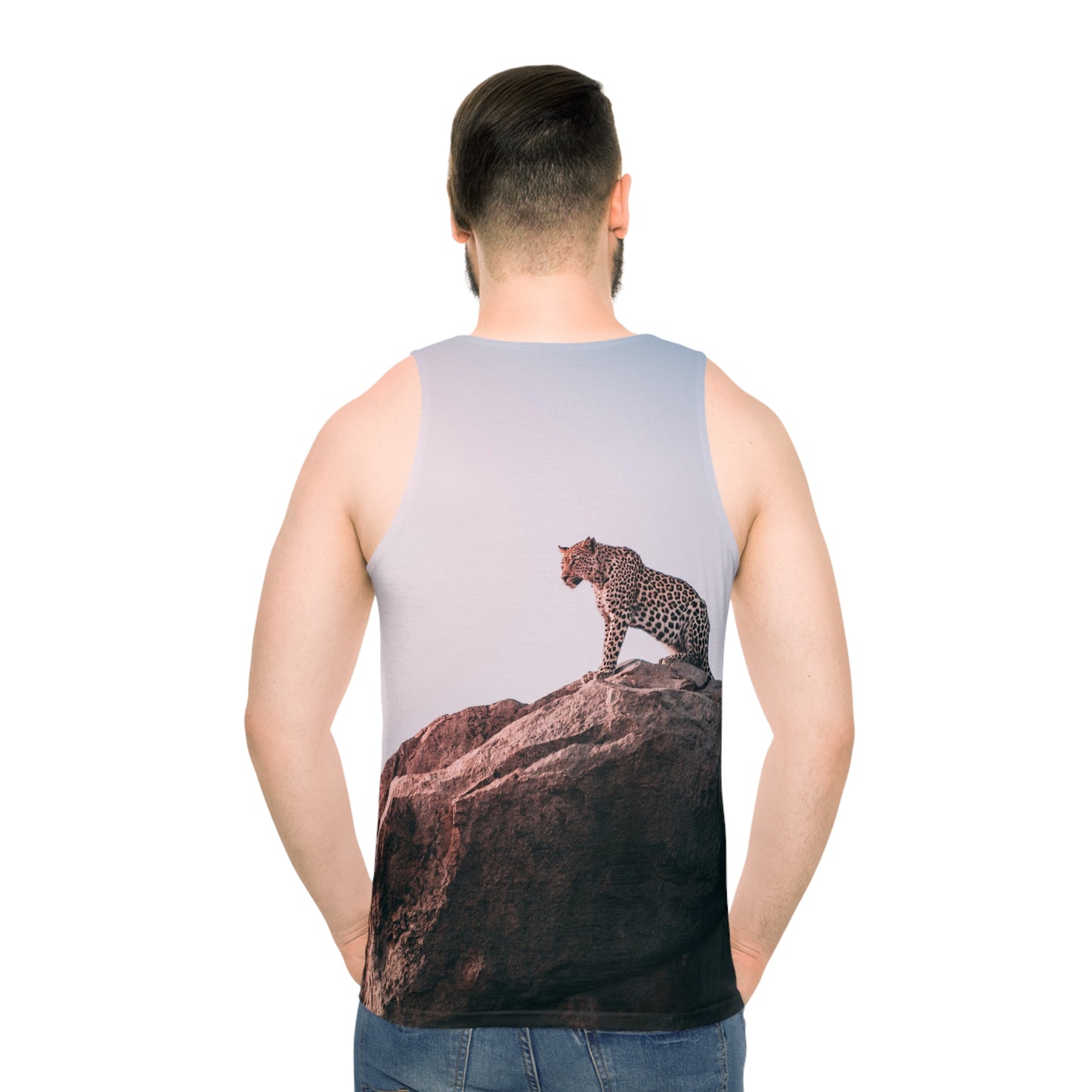 Alpha Cat Recycled Material Tank Top Shirt