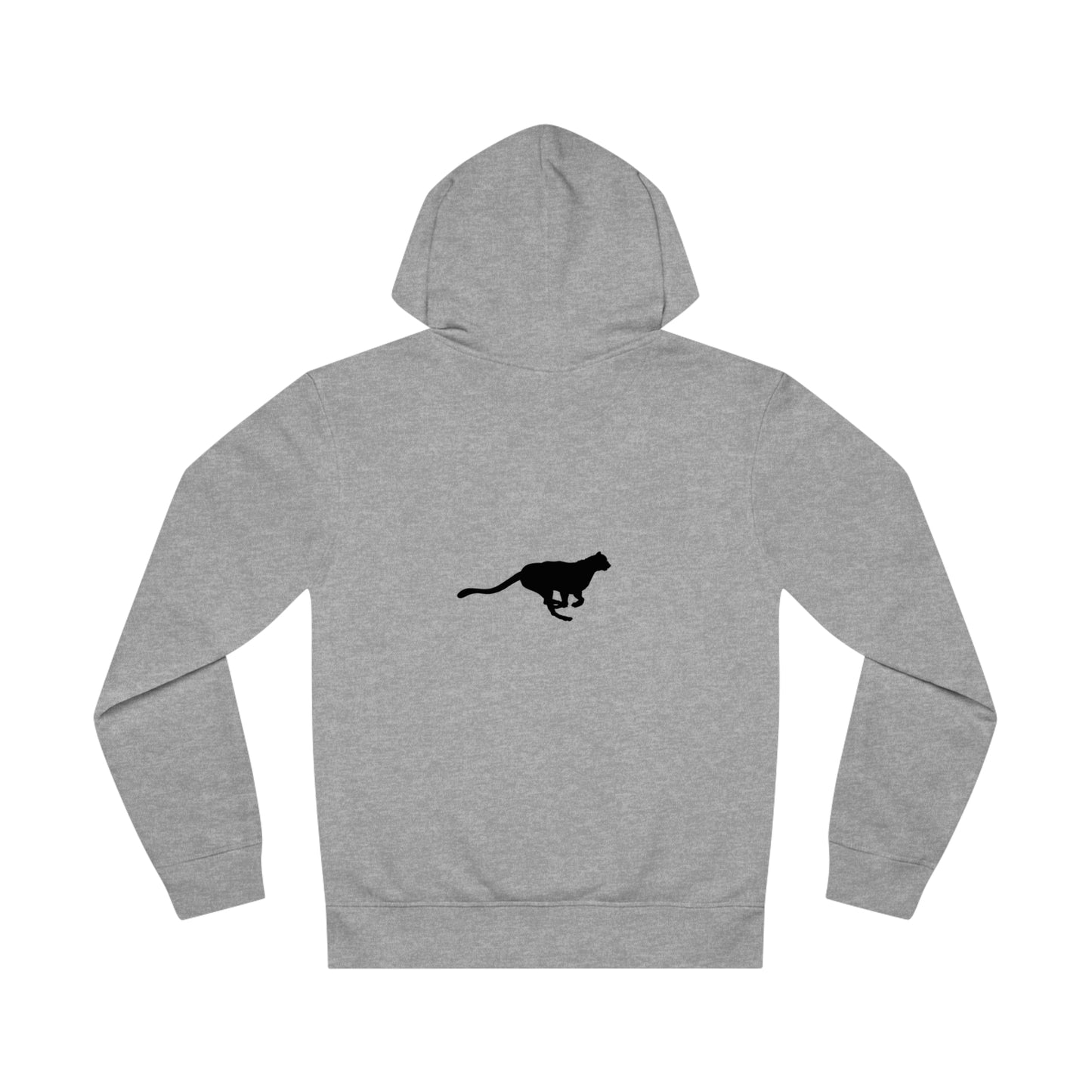 Fast Cheetah Organic Material Hoodie Sweatshirt