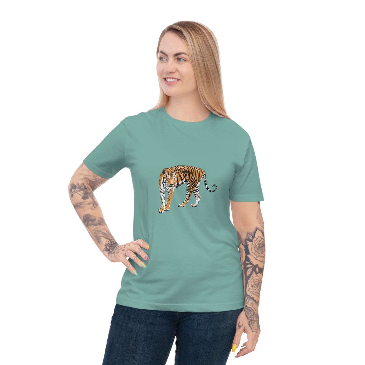 Tiger Organic Cotton Jersey T-Shirt