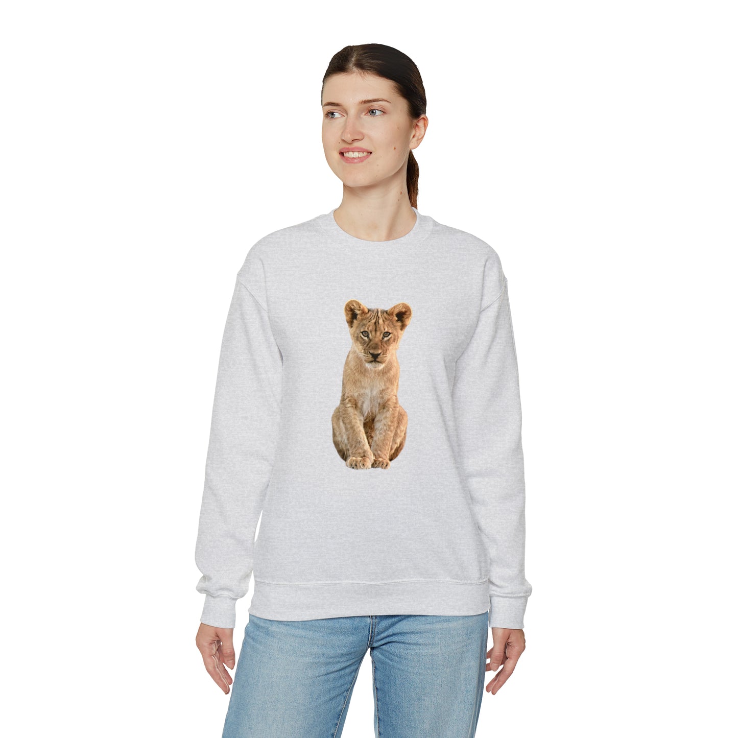 Baby Lion Cub Heavy Sweatshirt