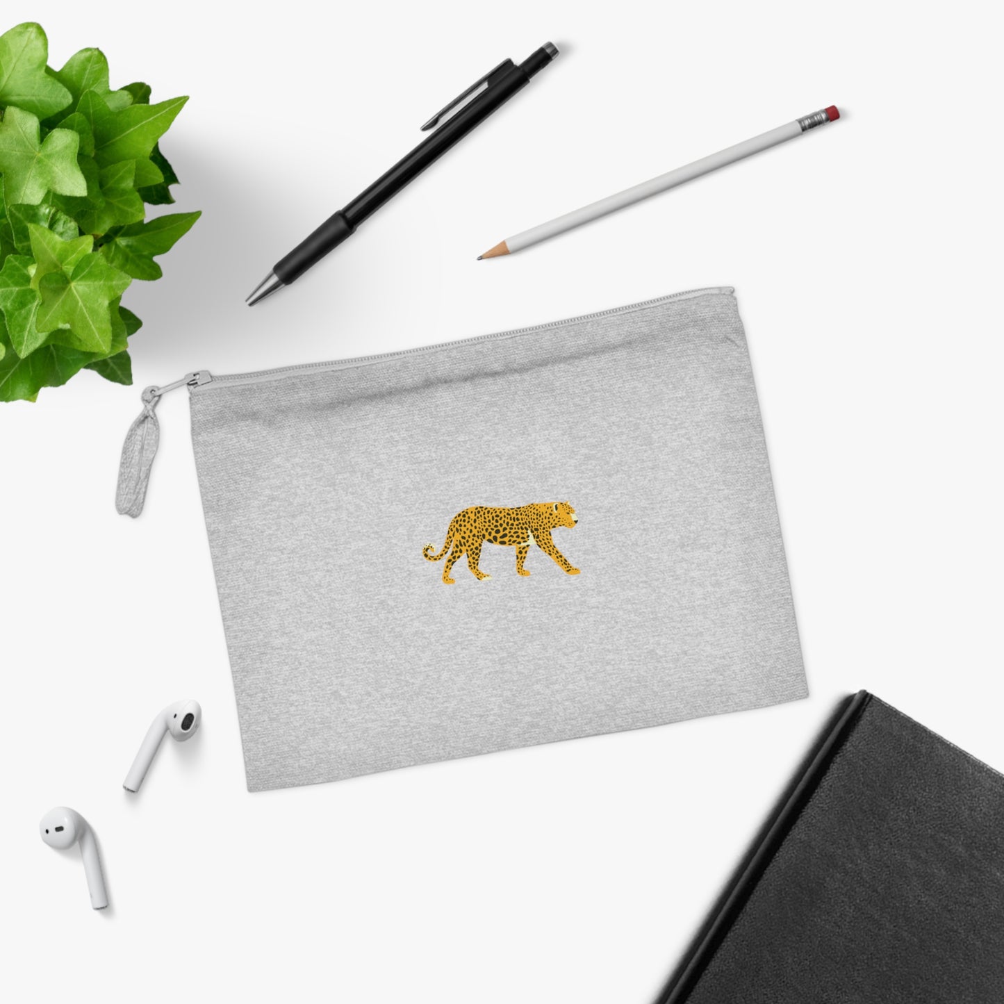 Leopard Eco-Materials Pencil Case Bag