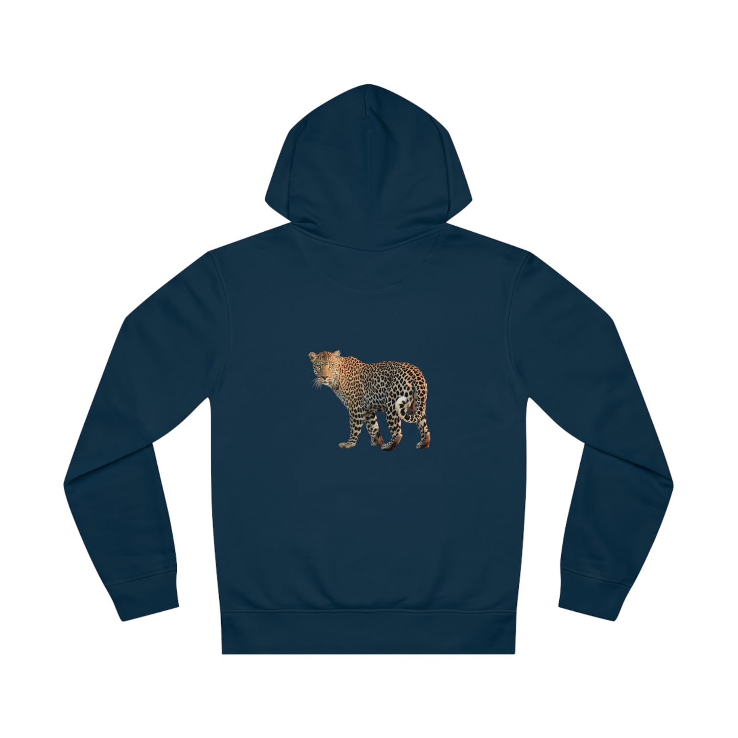 Leopard Turn Organic Material Hoodie Sweatshirt