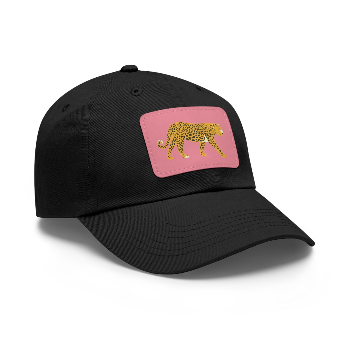 Leopard Crossing Patch Baseball Dad Hat