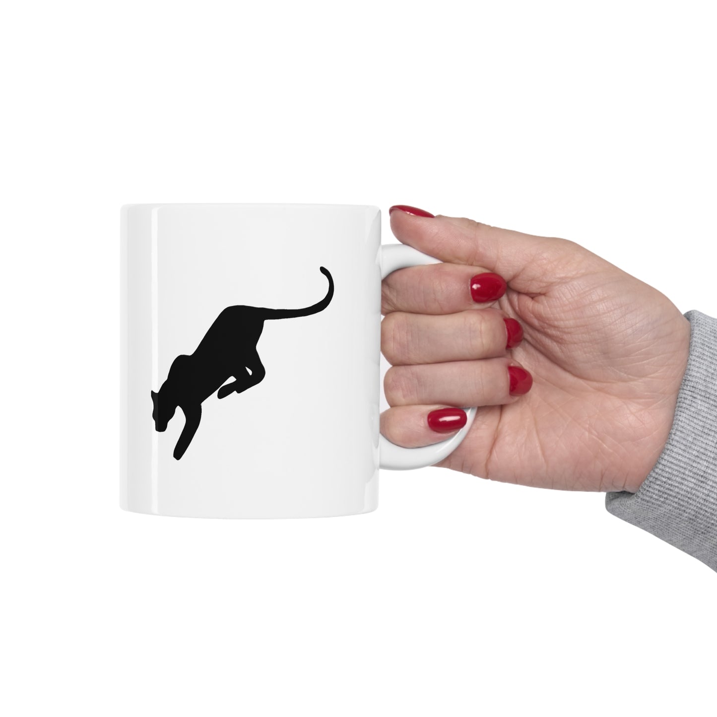 Panther Ceramic Mug Cup