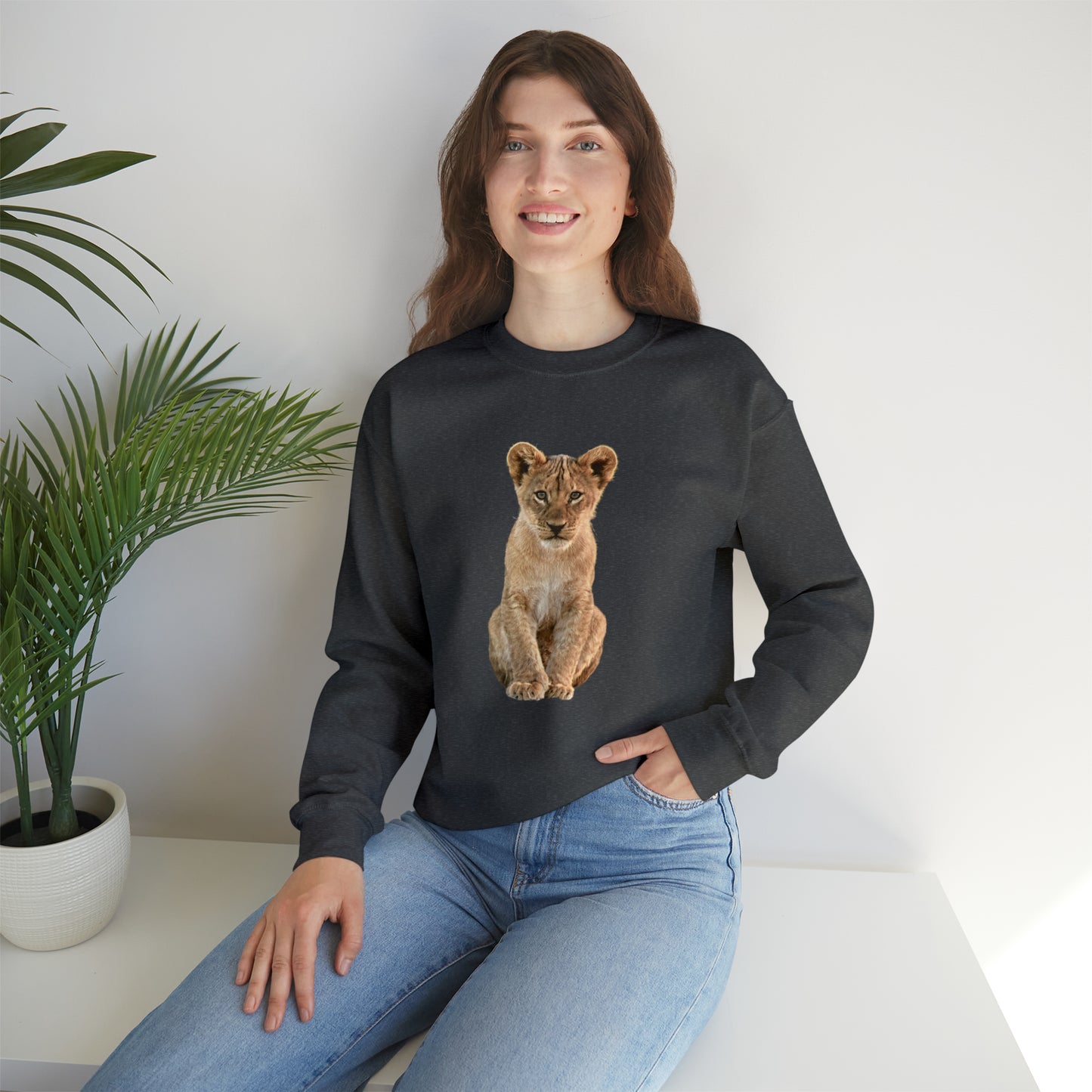 Baby Lion Cub Heavy Sweatshirt