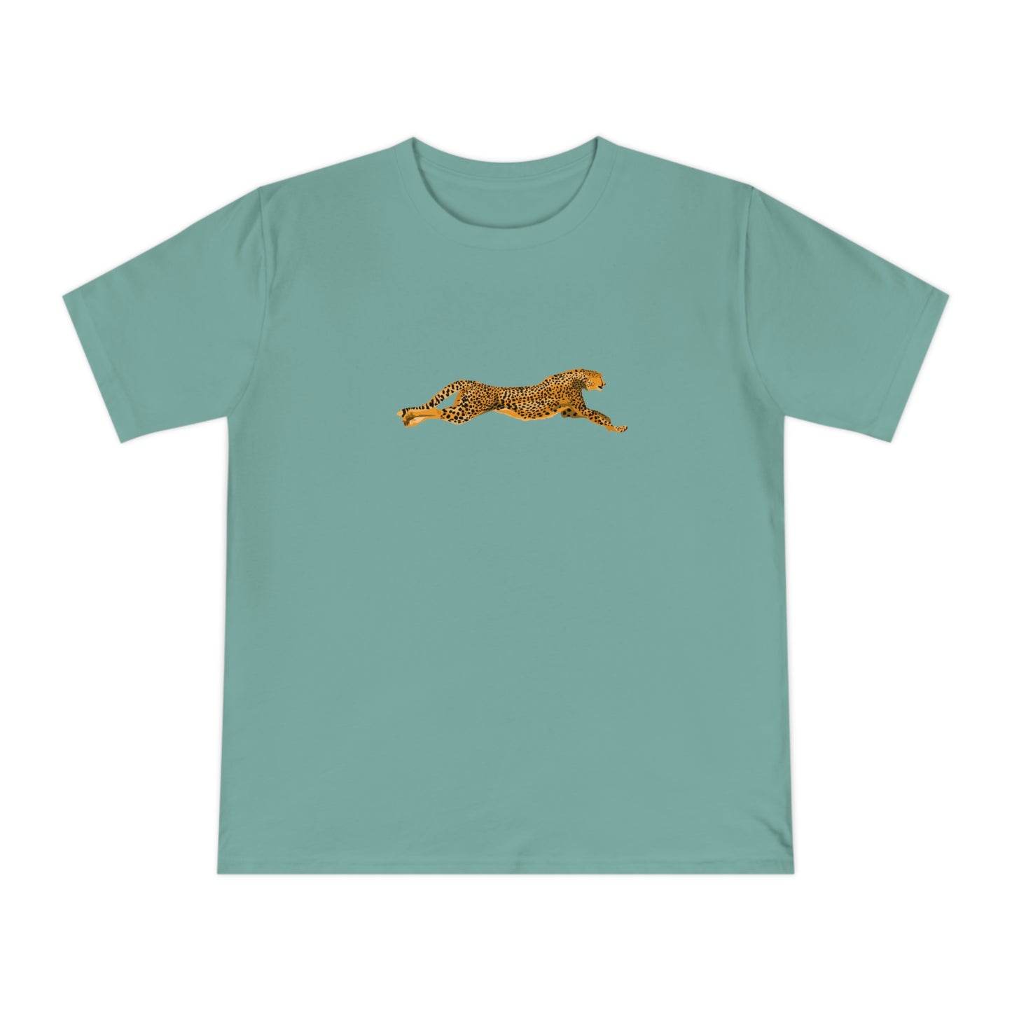 Cheetah Leap Organic Cotton T-shirt