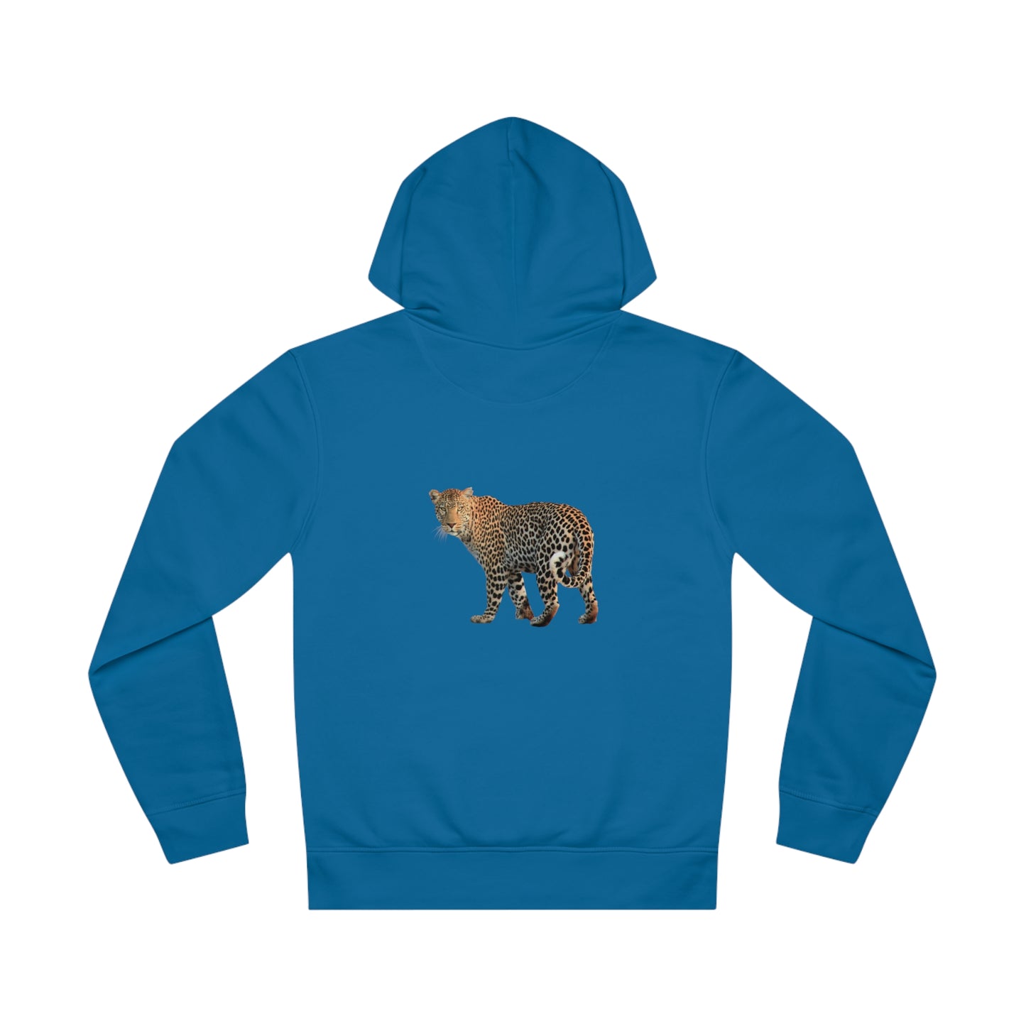 Leopard Turn Organic Material Hoodie Sweatshirt