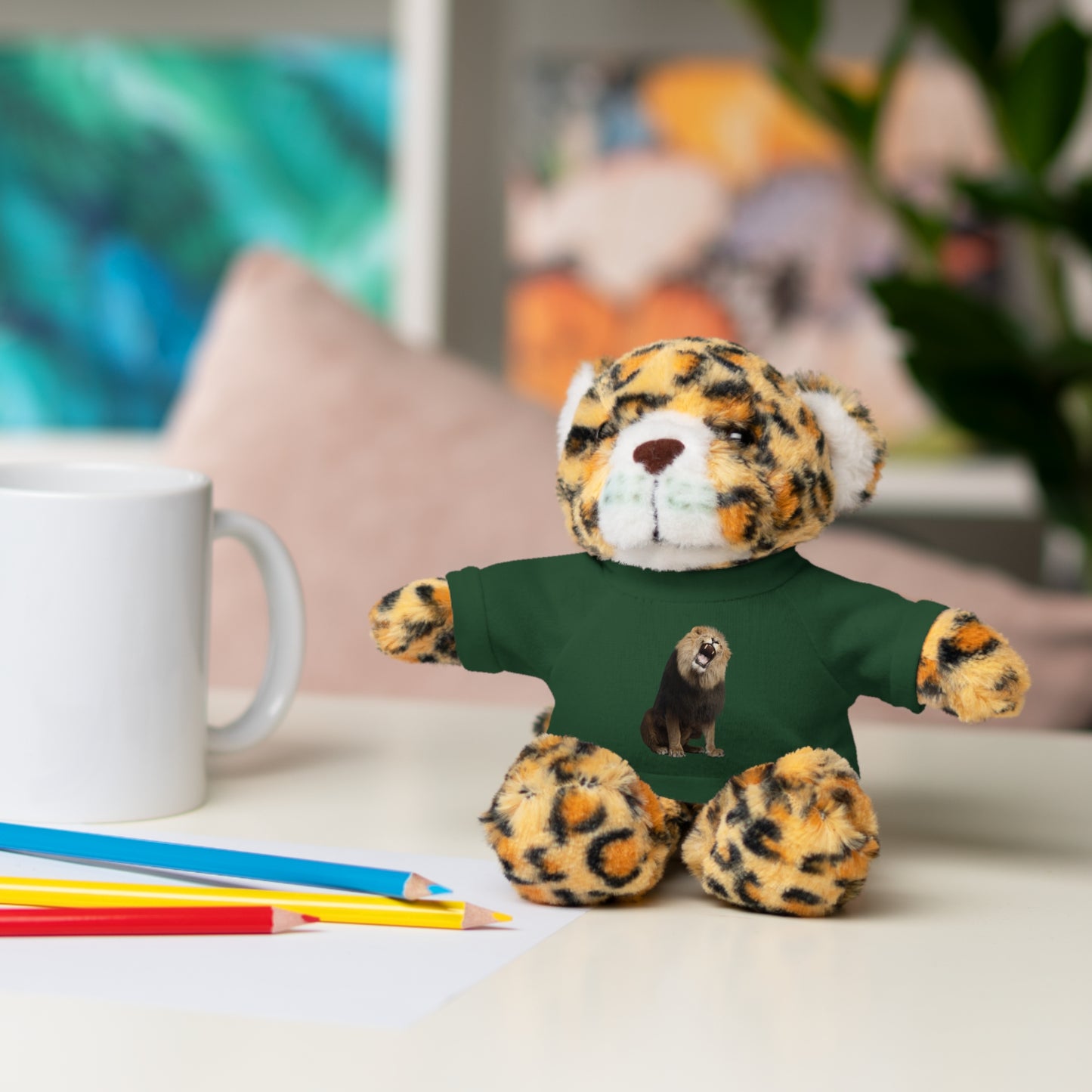 Lion Roar Stuffed Animal Plushie Toy