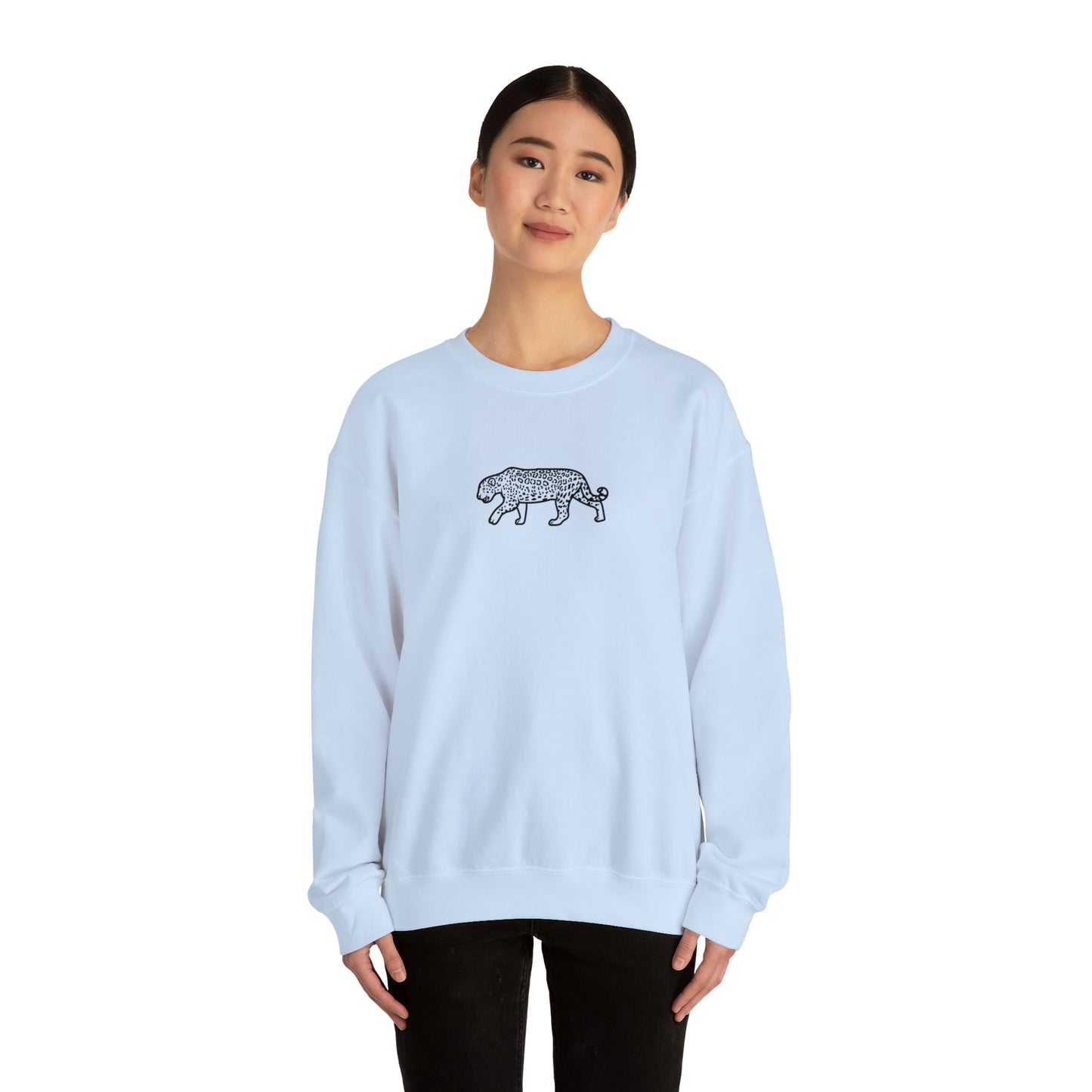 Jaguar Outline Heavy Sweatshirt