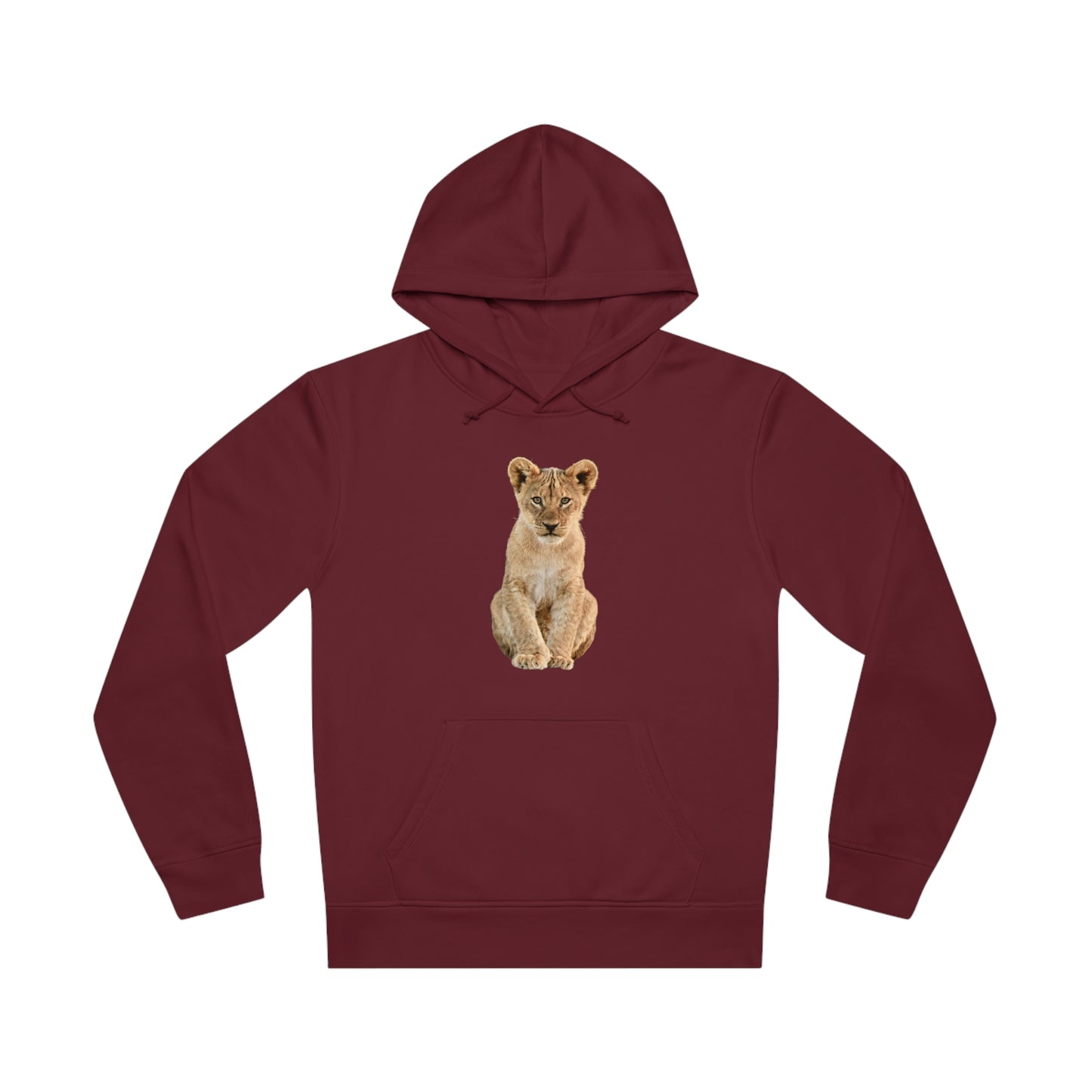 Organic Cotton Baby Lion Cub Hoodie Sweatshirt