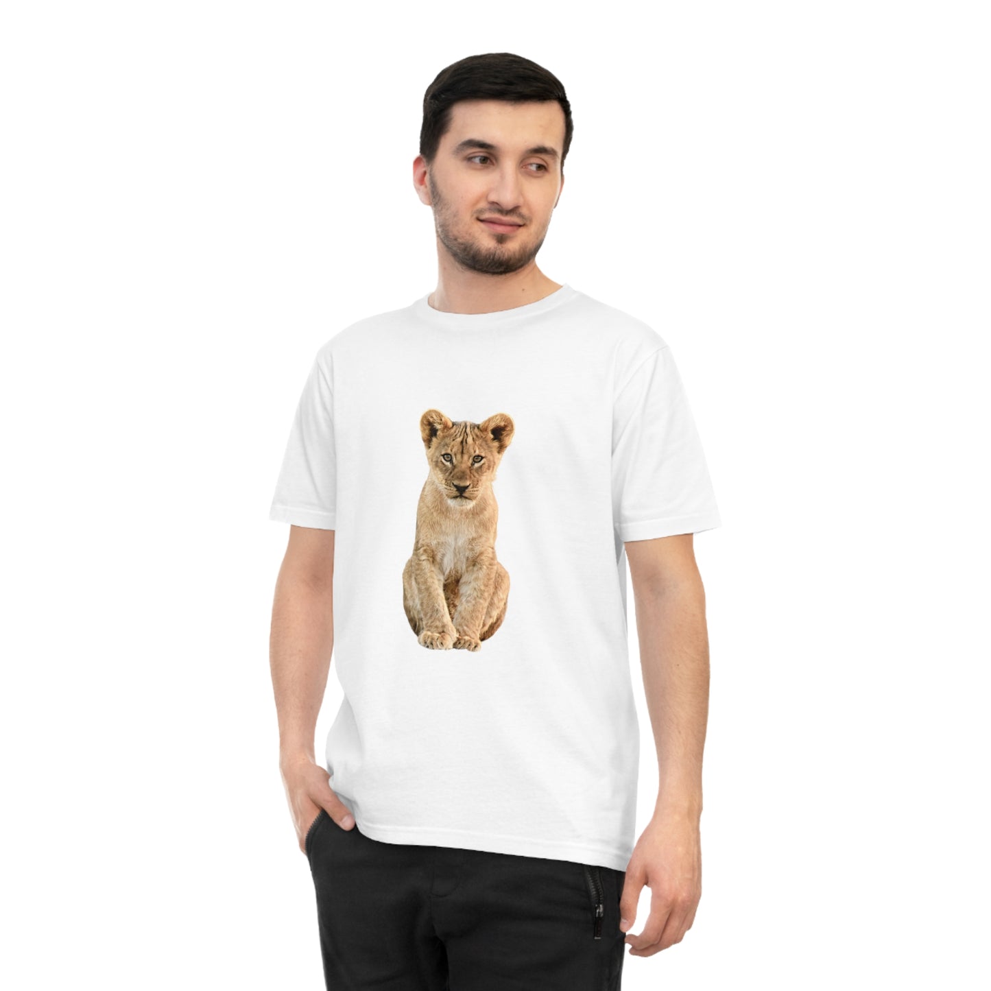 Organic Cotton Baby Lion Cub Jersey Shirt