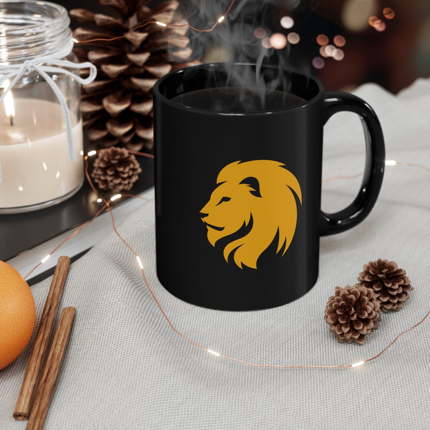 Regal Lion Ceramic Coffee Cup Mug