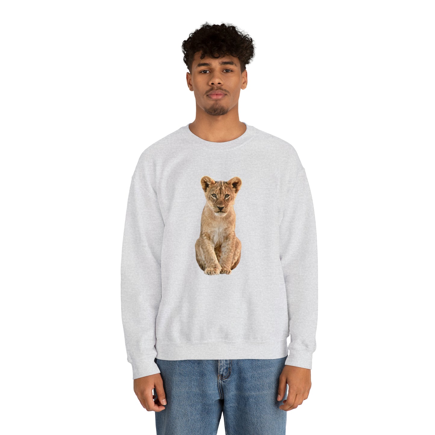 Baby Lion Cub Heavy Sweatshirt