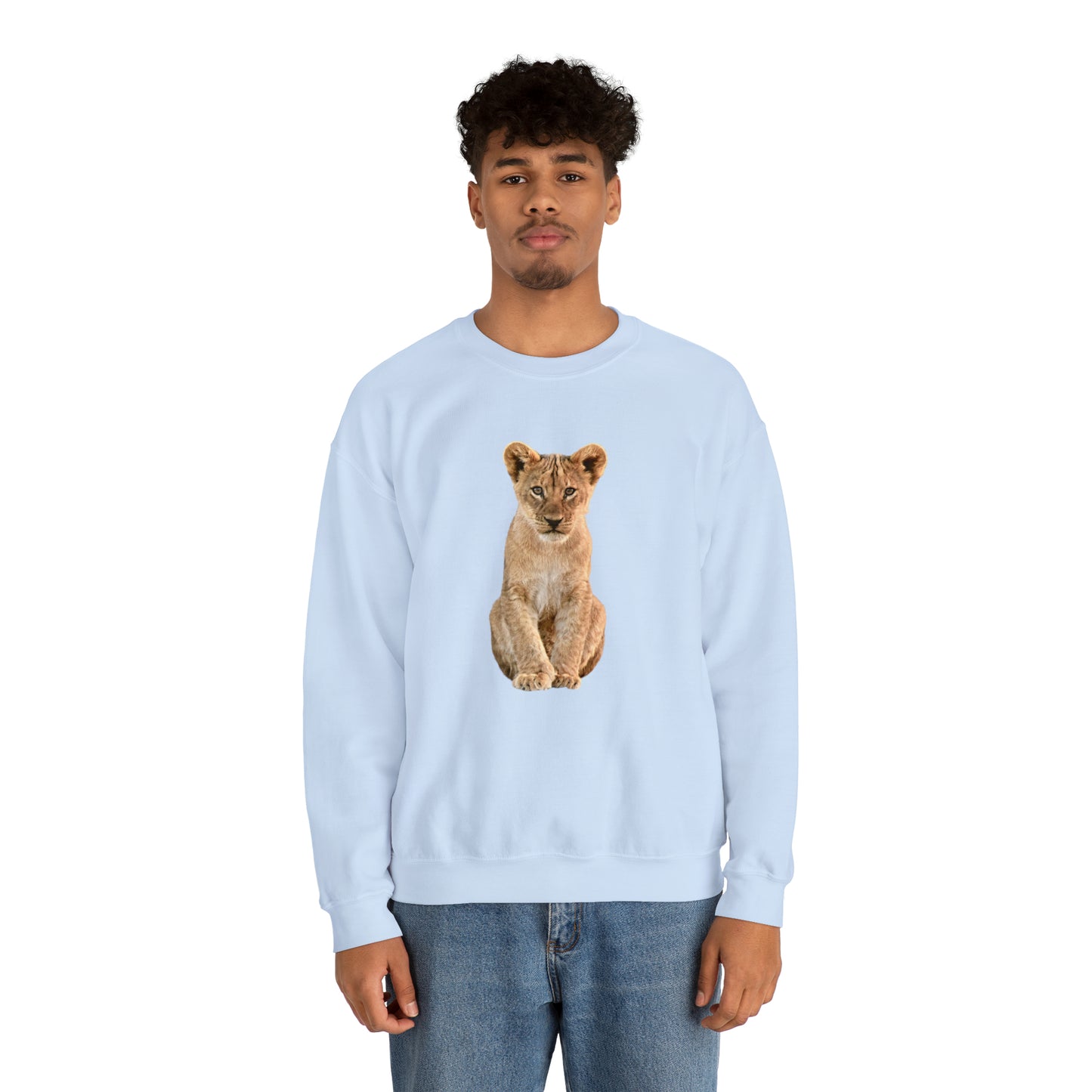 Baby Lion Cub Heavy Sweatshirt